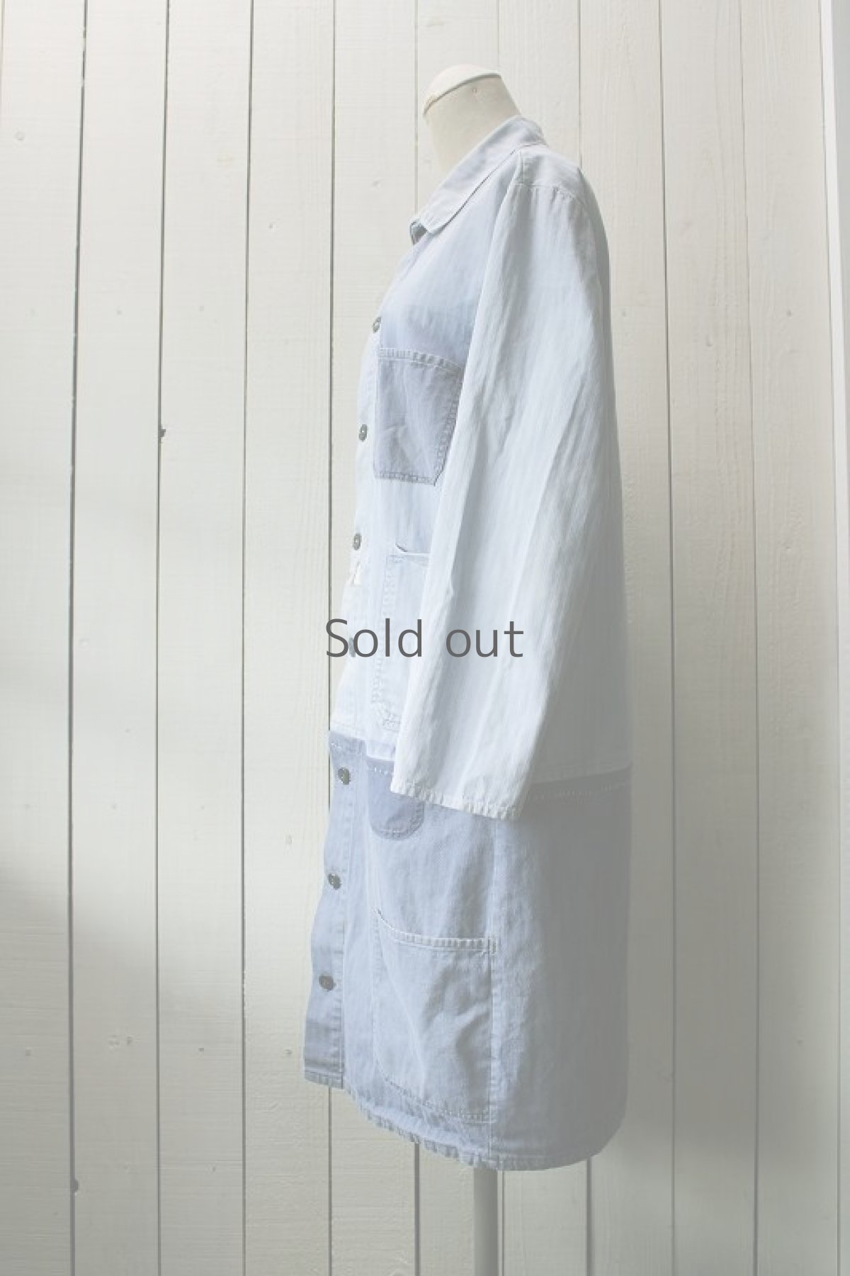 画像2: 【MITSUGU SASAKI】ビンテージ×リメイク　ワークコート（ジャケット×２） (2)