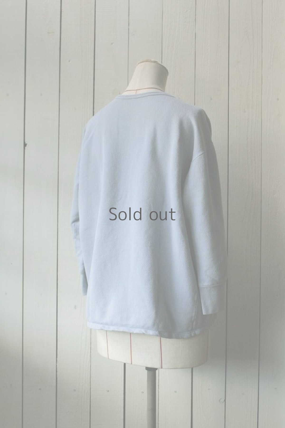 画像3: 【ドイツ】ヴィンテージスウェット(ブルーグレー) (3)