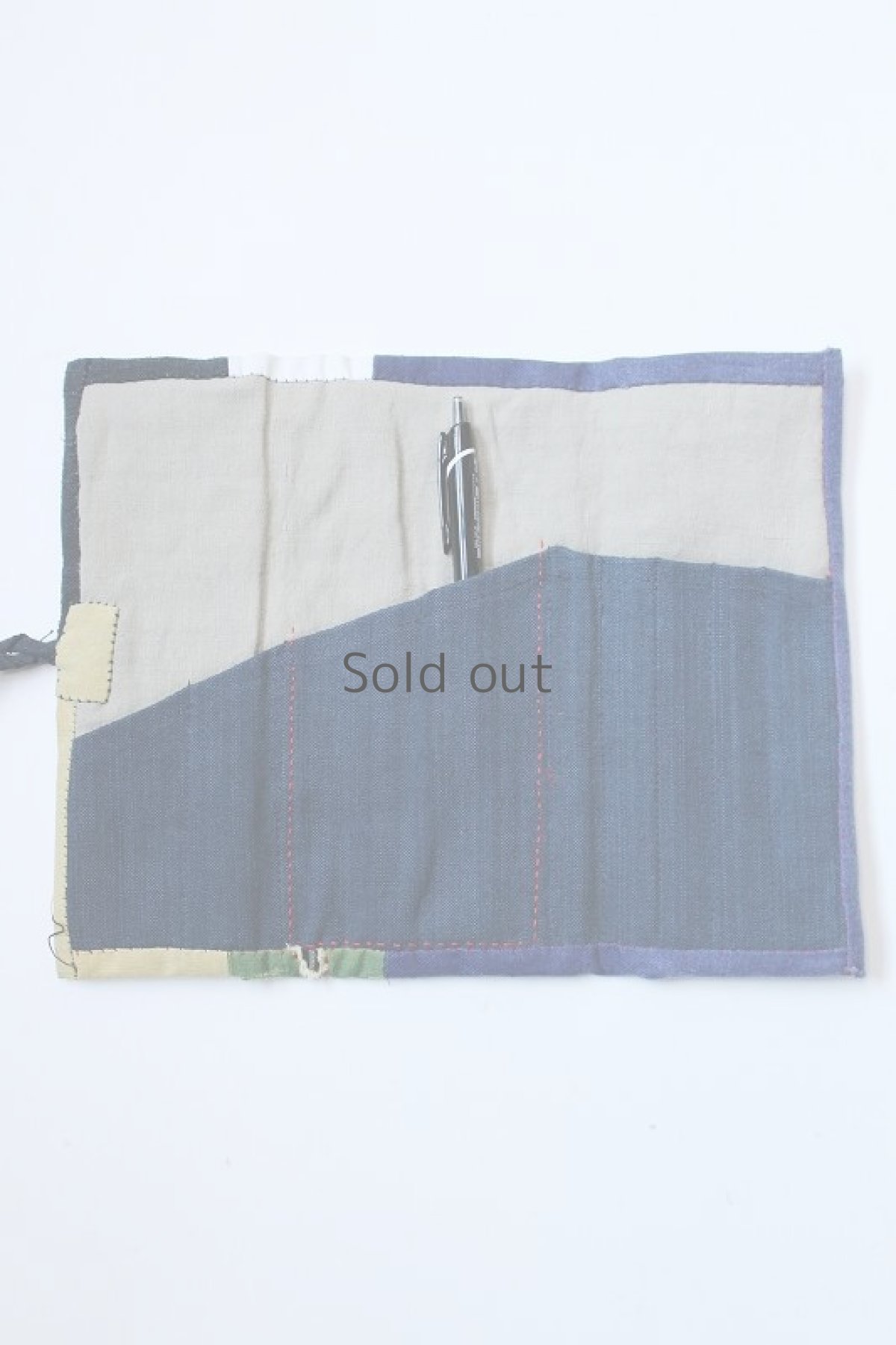 画像3: 【ササキチホ】ハギレのハギレ　ワークコットンペンケース (3)