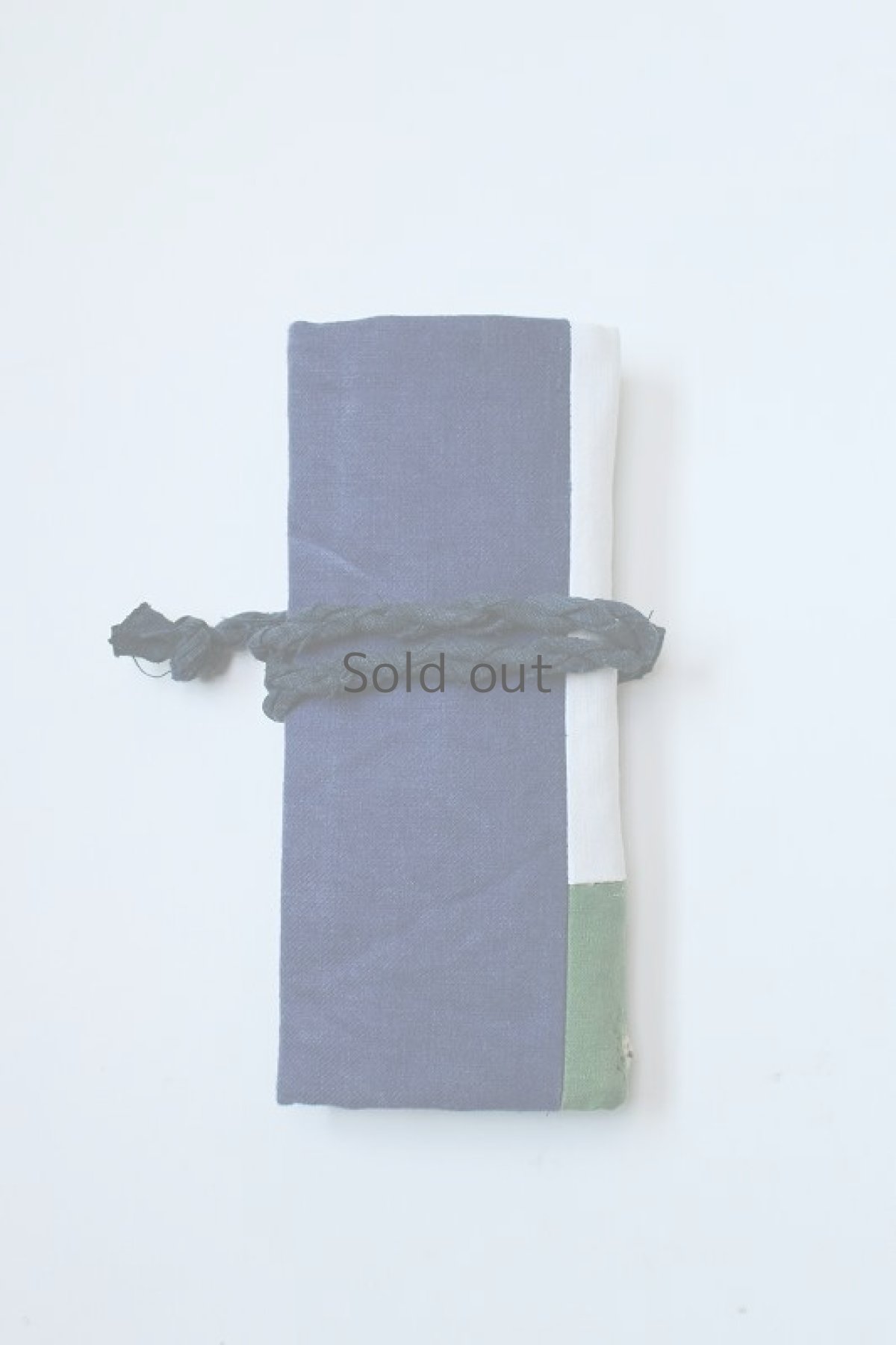 画像2: 【ササキチホ】ハギレのハギレ　ワークコットンペンケース (2)