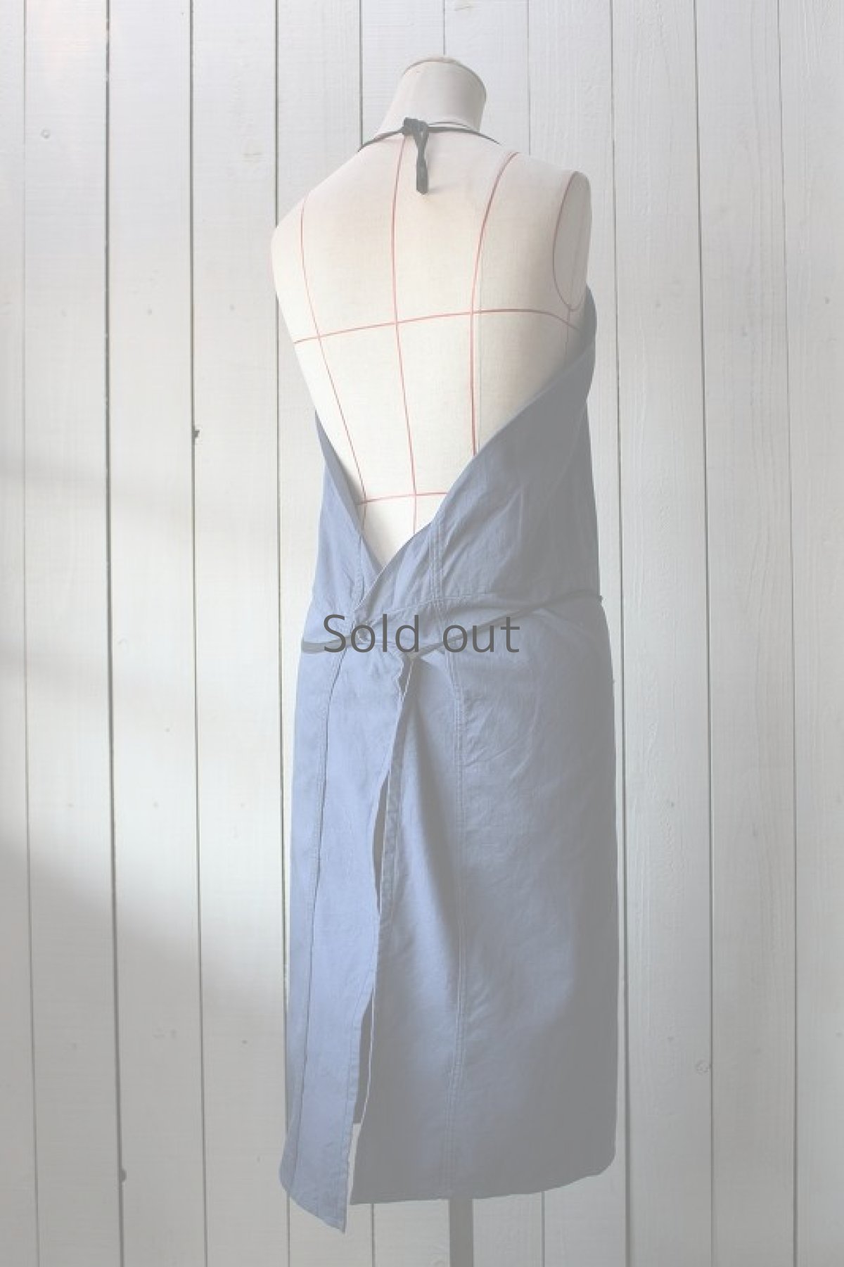 画像3: 【チェコ】ミリタリー　ワークエプロン（ネイビー） (3)