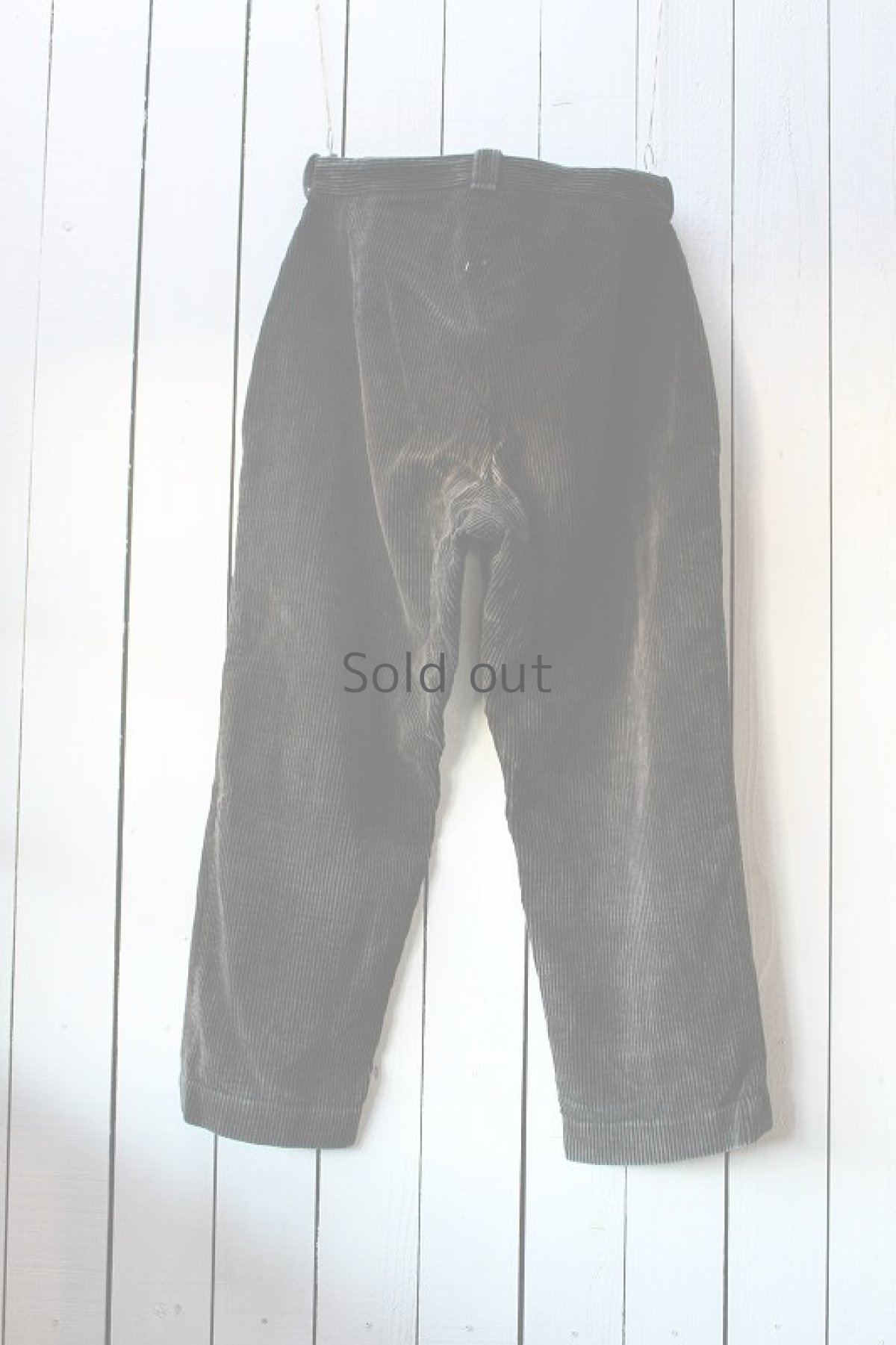 画像2: 【フランス】1940年代頃のコーデュロイハンティングパンツ (2)