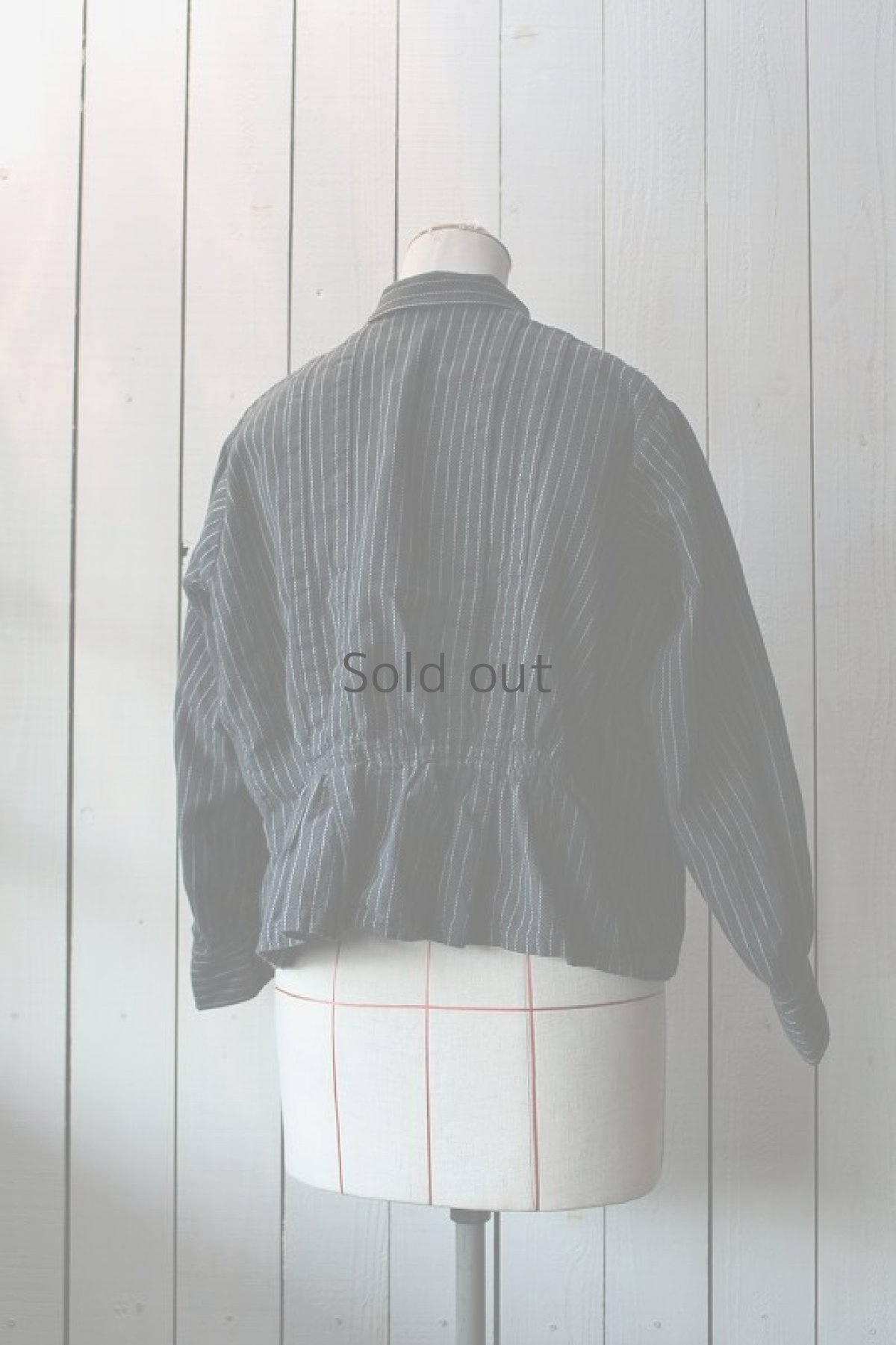 画像3: 【フランス】20世紀初頭のアンティークブラウス（ブラック） (3)