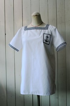 画像1: 【フランス】海軍のマリーンシャツ (1)