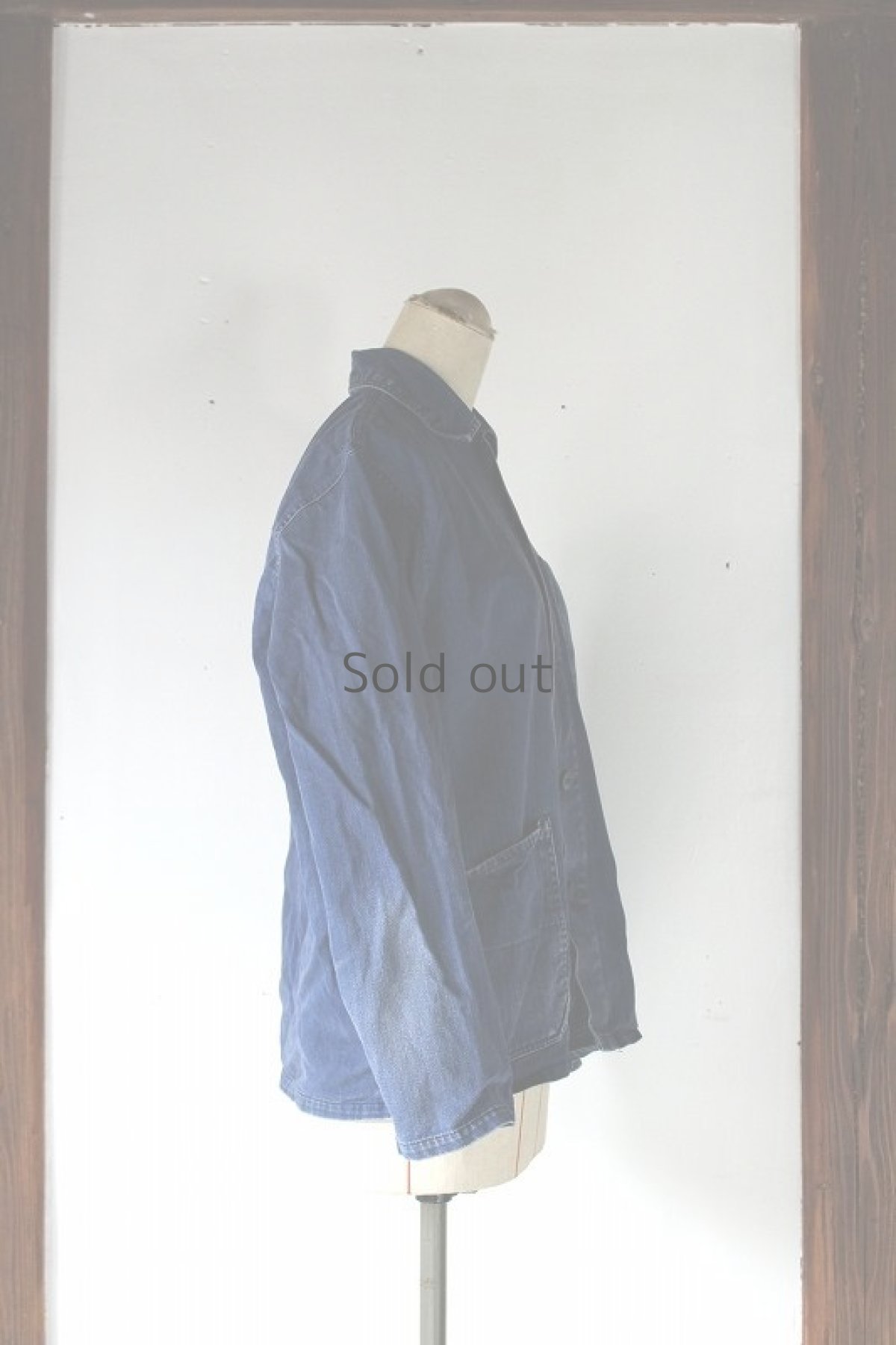 画像4: 【ドイツ】ビンテージ　ワークジャケット（ネイビー） (4)