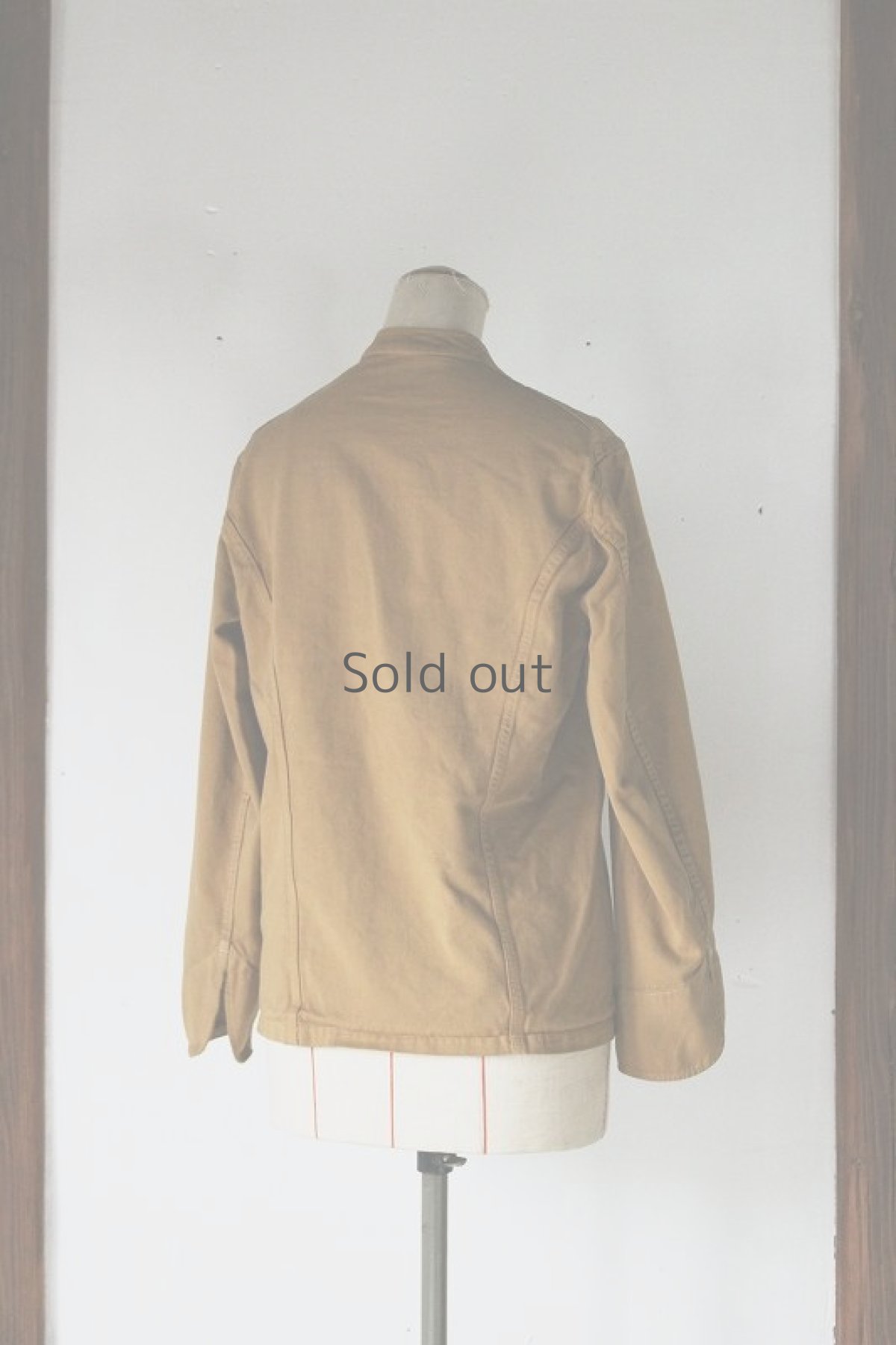 画像3: 【フランス】1970年代のコックジャケット（狐色） (3)