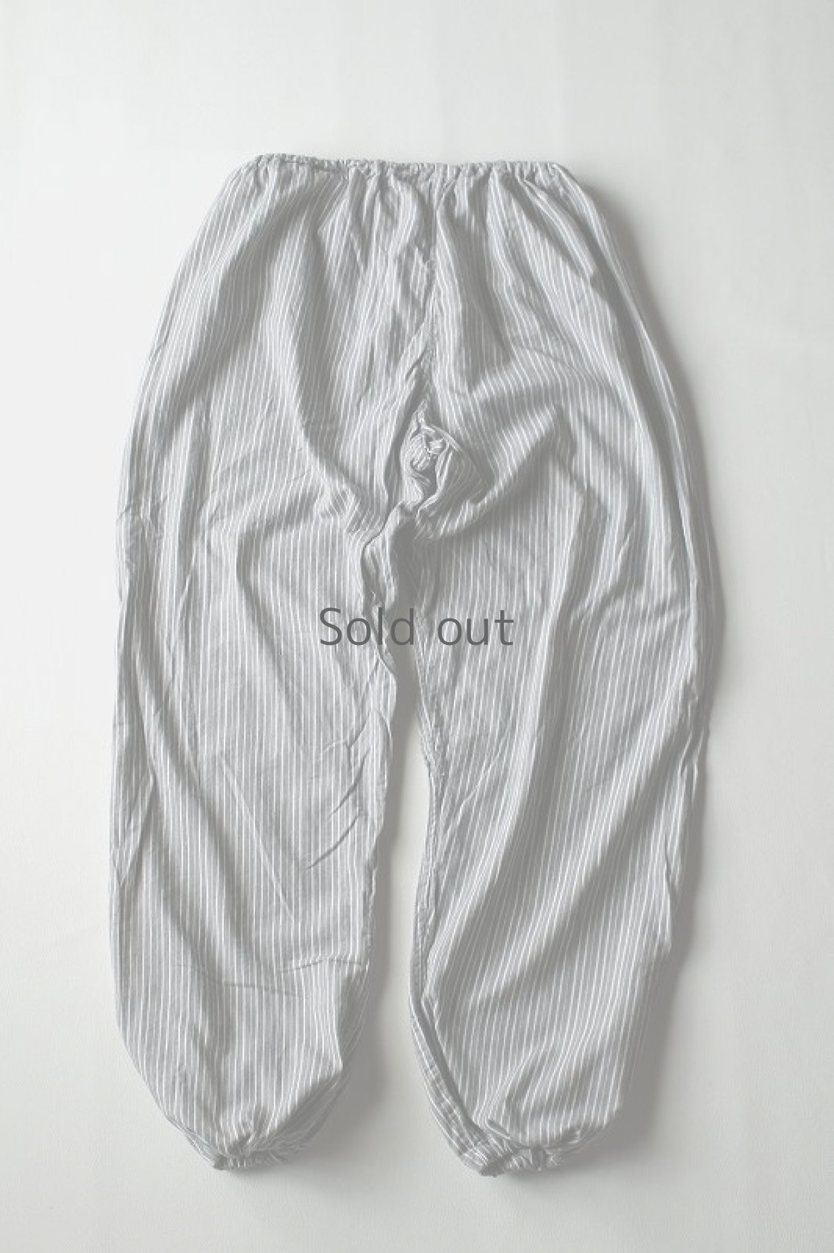 画像2: 【佐々木印】ビンテージ×リメイク　パジャマバルーンパンツ（ストライプ） (2)