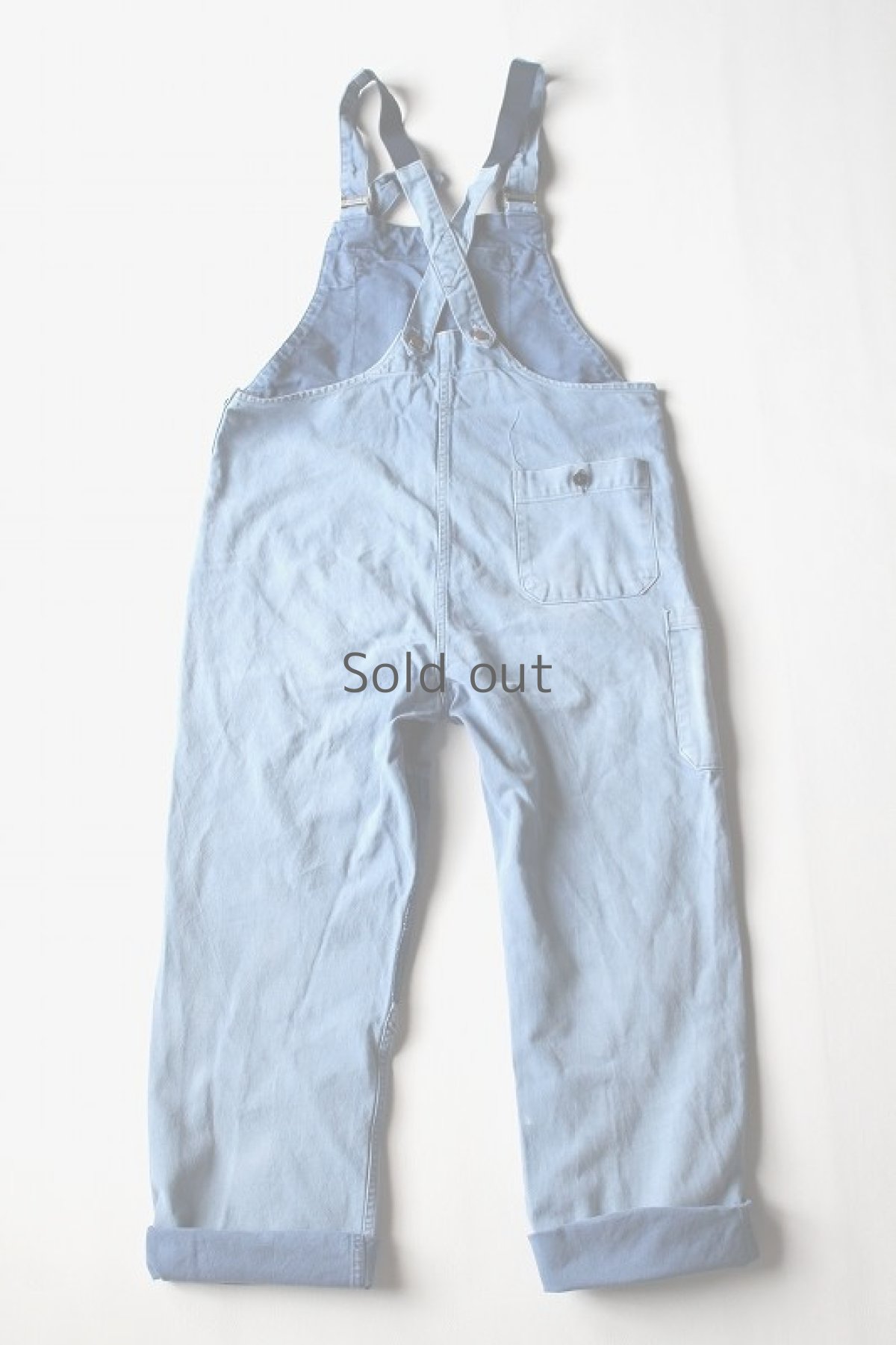 画像2: 【フランス】１９７０年代頃のワークオーバーオール（LE FORT-BEAU） (2)