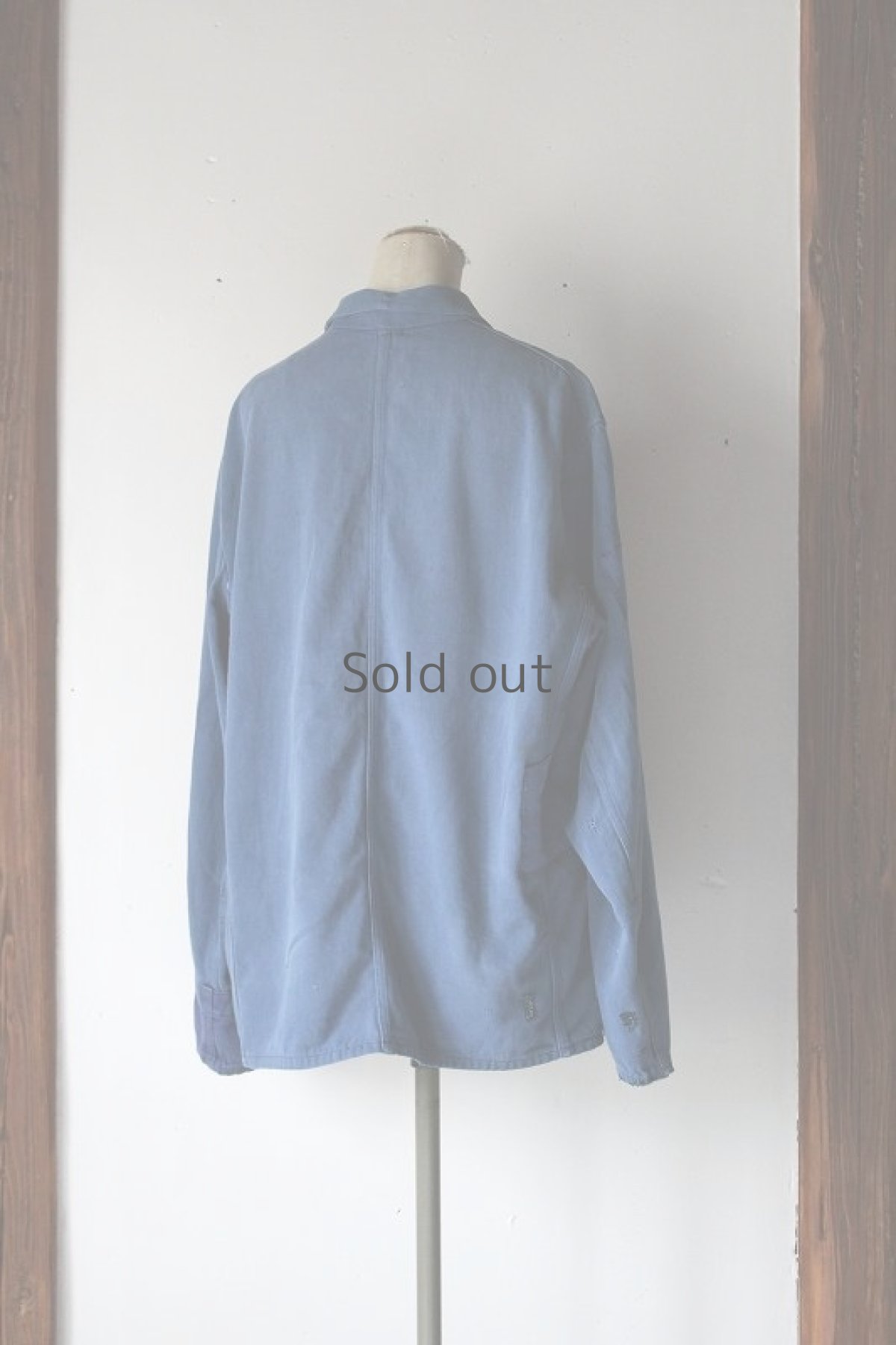 画像3: 【MITSUGU SASAKI】ビンテージリメイク パッチワークワークジャケット (3)