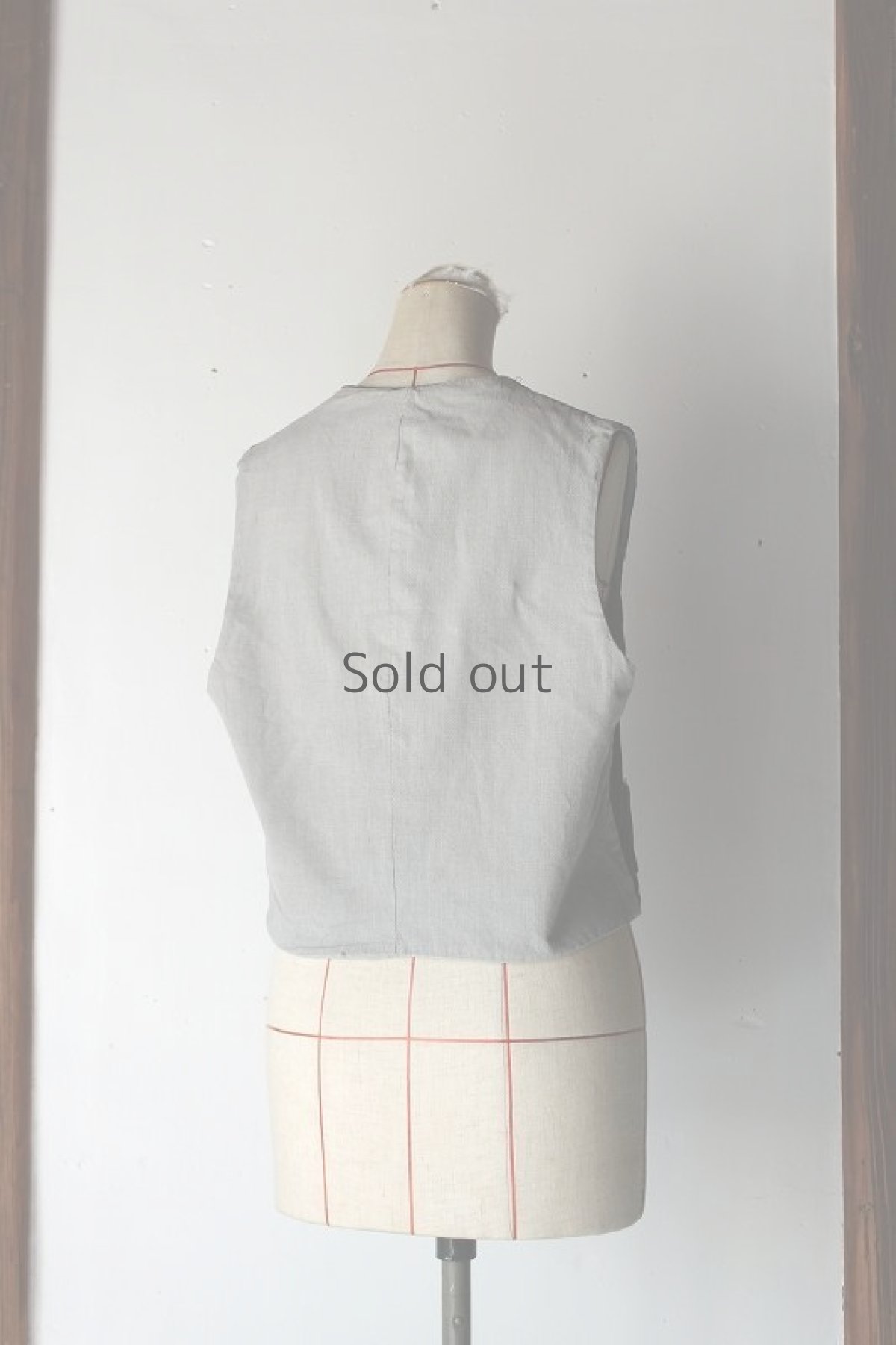 画像3: 【ドイツ】コーデュロイのＷブレストベスト（ブラック） (3)