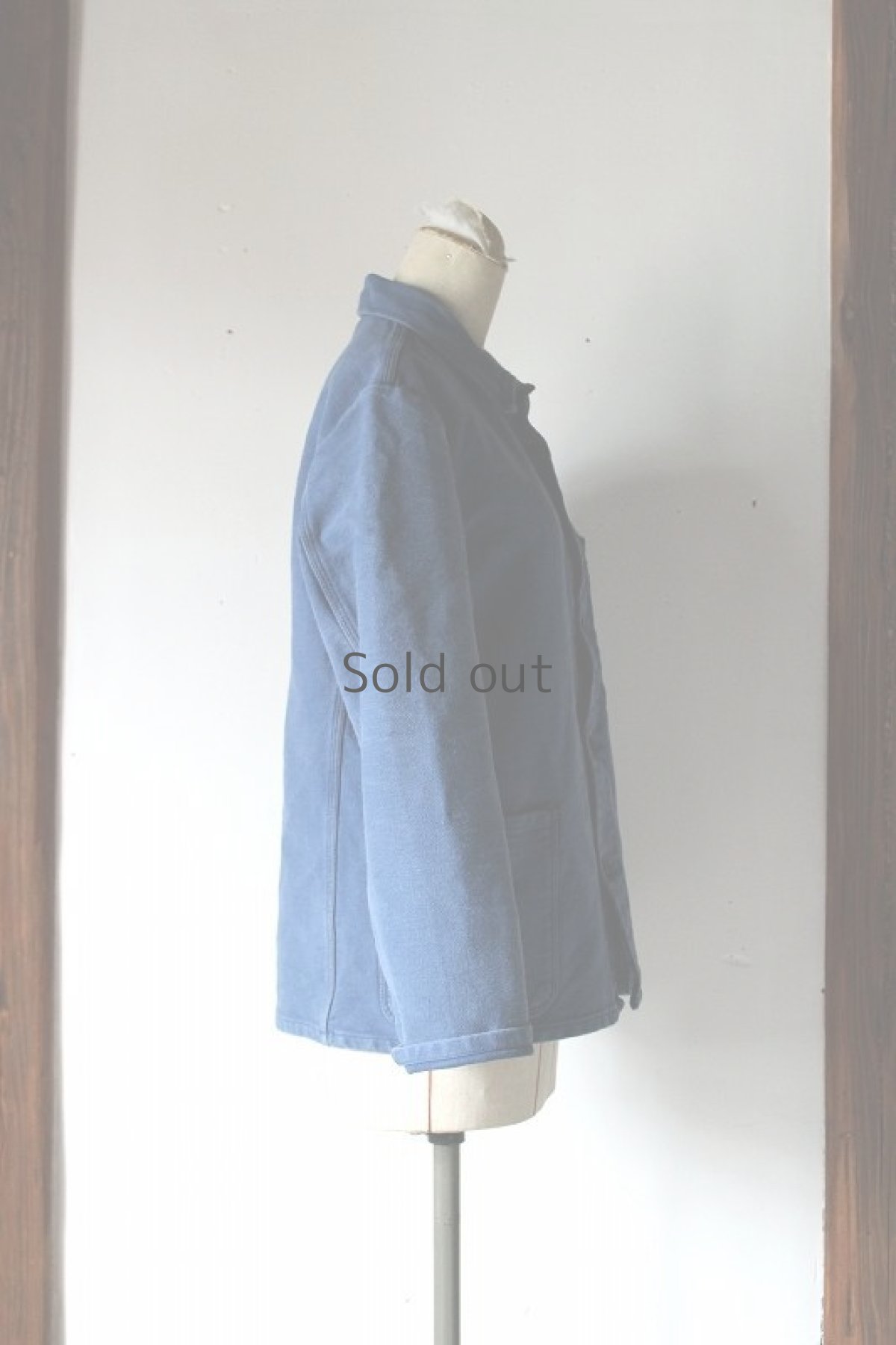 画像4: 【ドイツ】1960年代のモールスキン　ワークジャケット (4)