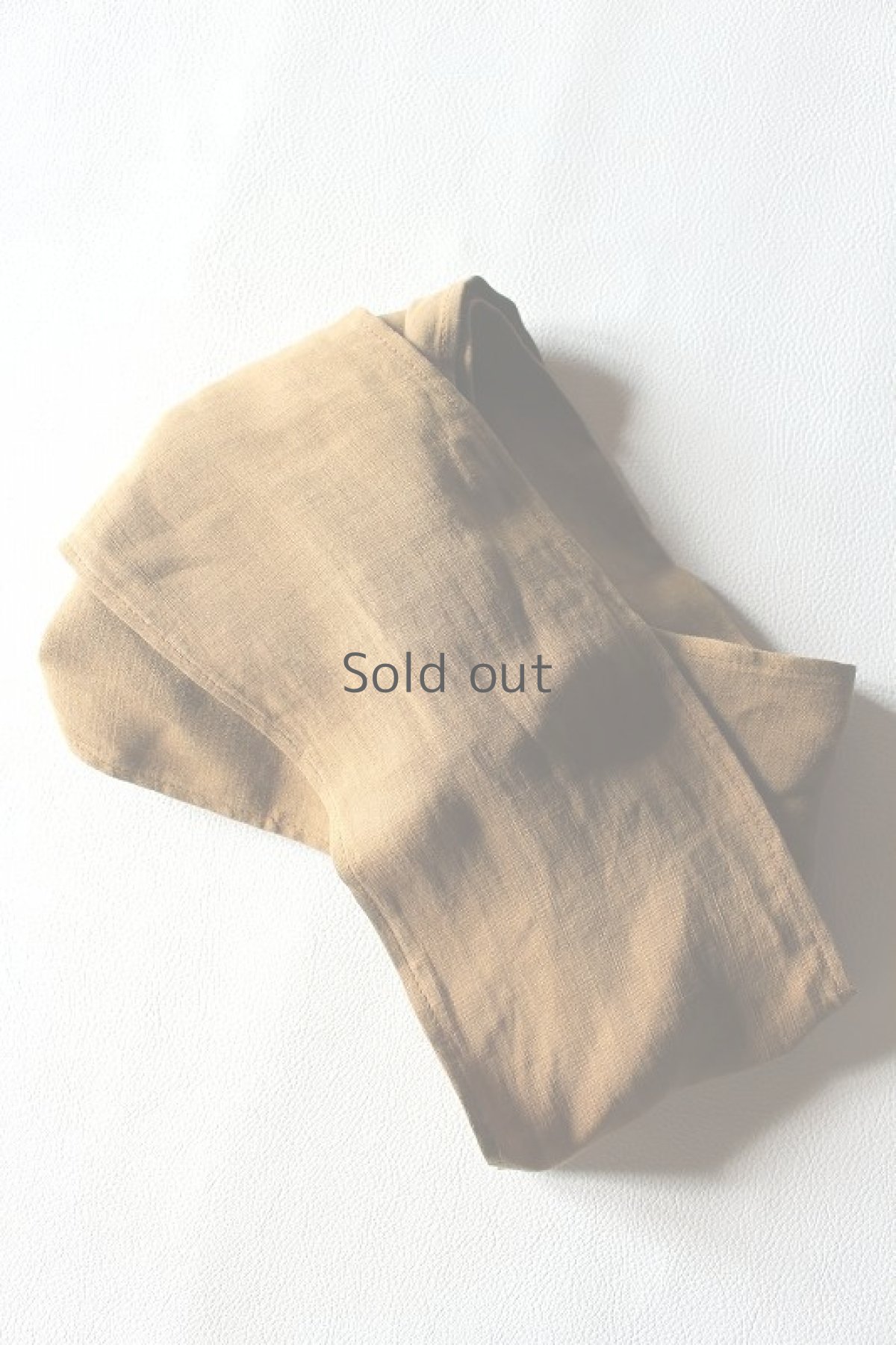 画像2: 【ササキチホ】アンティークリネン×茶染　ターバンヘアバン (2)