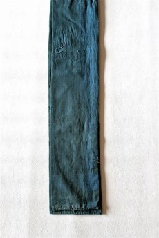 画像3: 【ササキチホ】藍染古布　細めで長めのストール (3)
