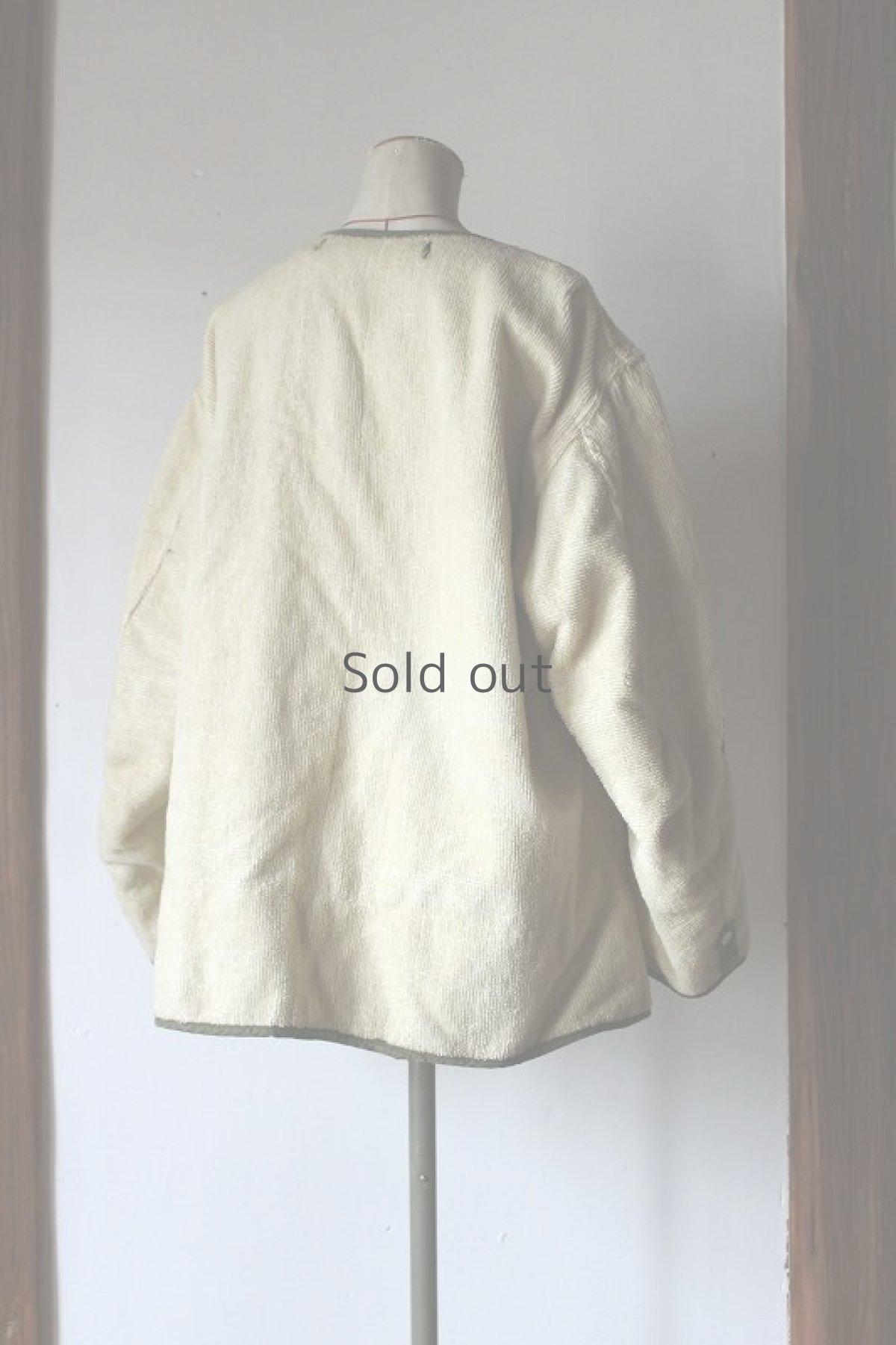 画像3: 【MITSUGU SASAKI】ビンテージリメイク　ミリタリーパイルジャケット (3)