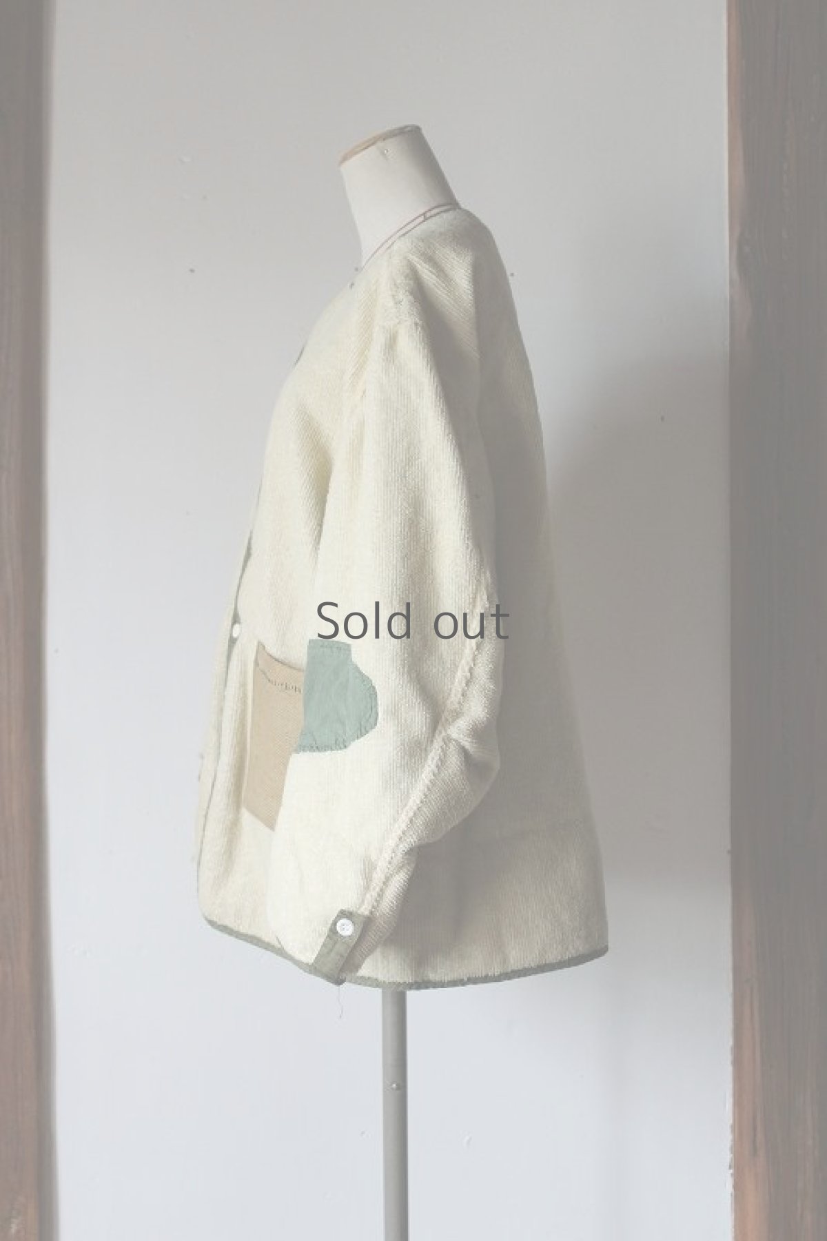 画像2: 【MITSUGU SASAKI】ビンテージリメイク　ミリタリーパイルジャケット (2)