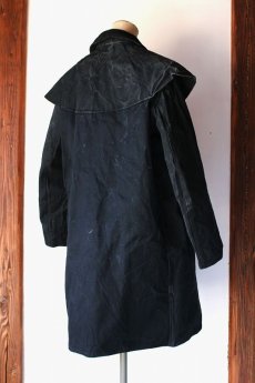 画像3: 【イタリア軍】１９７０年代頃のキャンバスコットンコート（黒染め） (3)