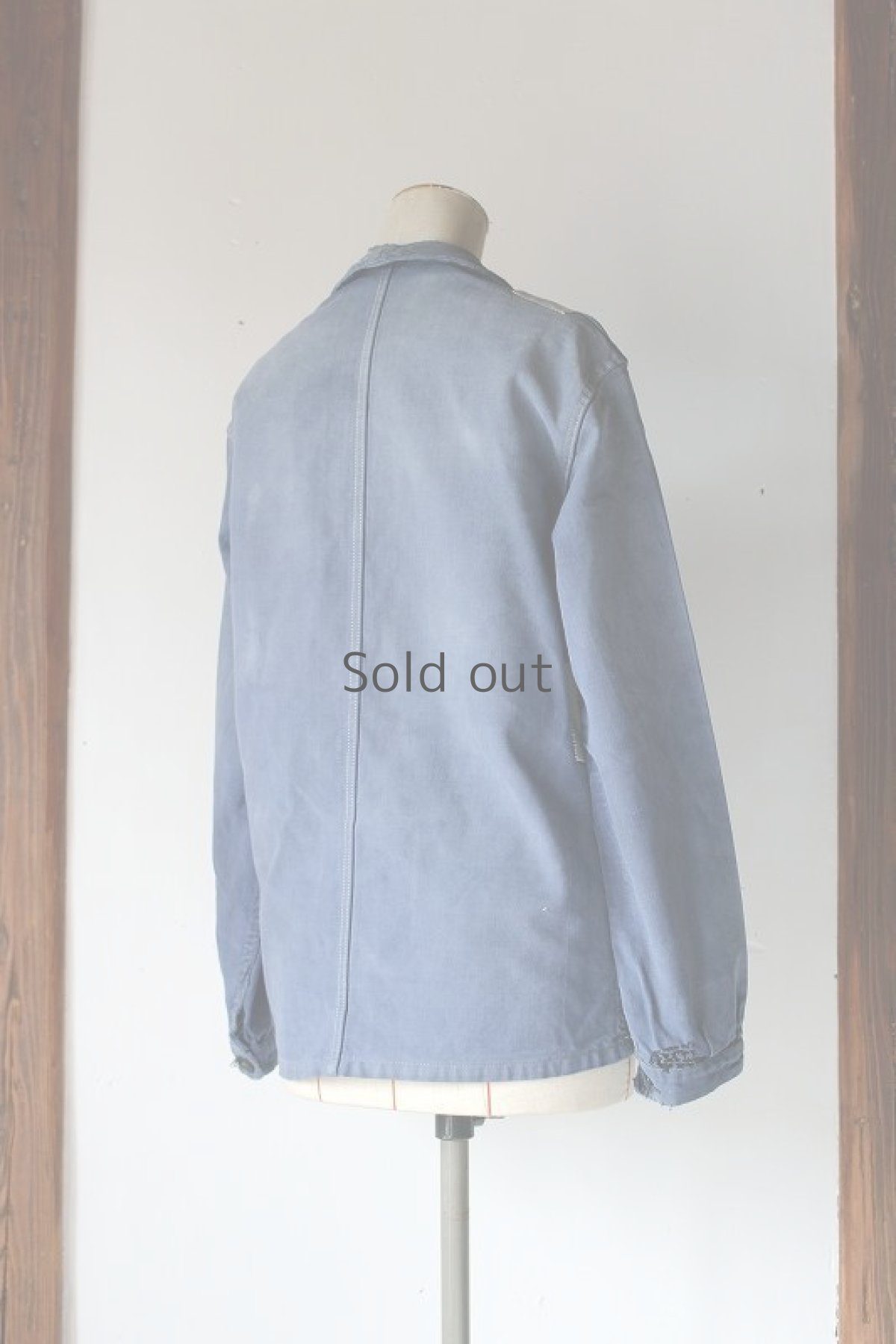 画像3: 【MITSUGU SASAKI】ビンテージリメイク　パッチワークワークジャケット (3)