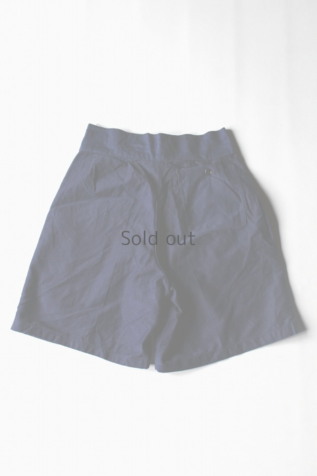 画像2: 【イタリア】ミリタリー グルカショーツ(ネイビー)(2サイズ) (2)