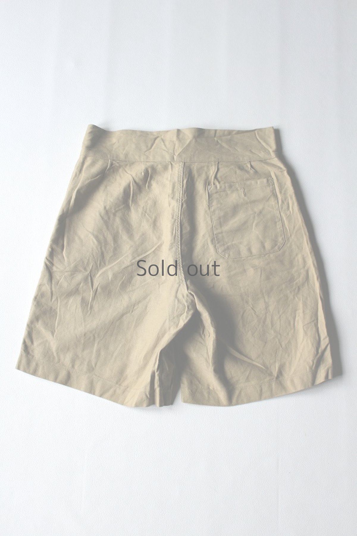 画像2: 【イタリア】ミリタリー　グルカショーツ（カーキ） (2)