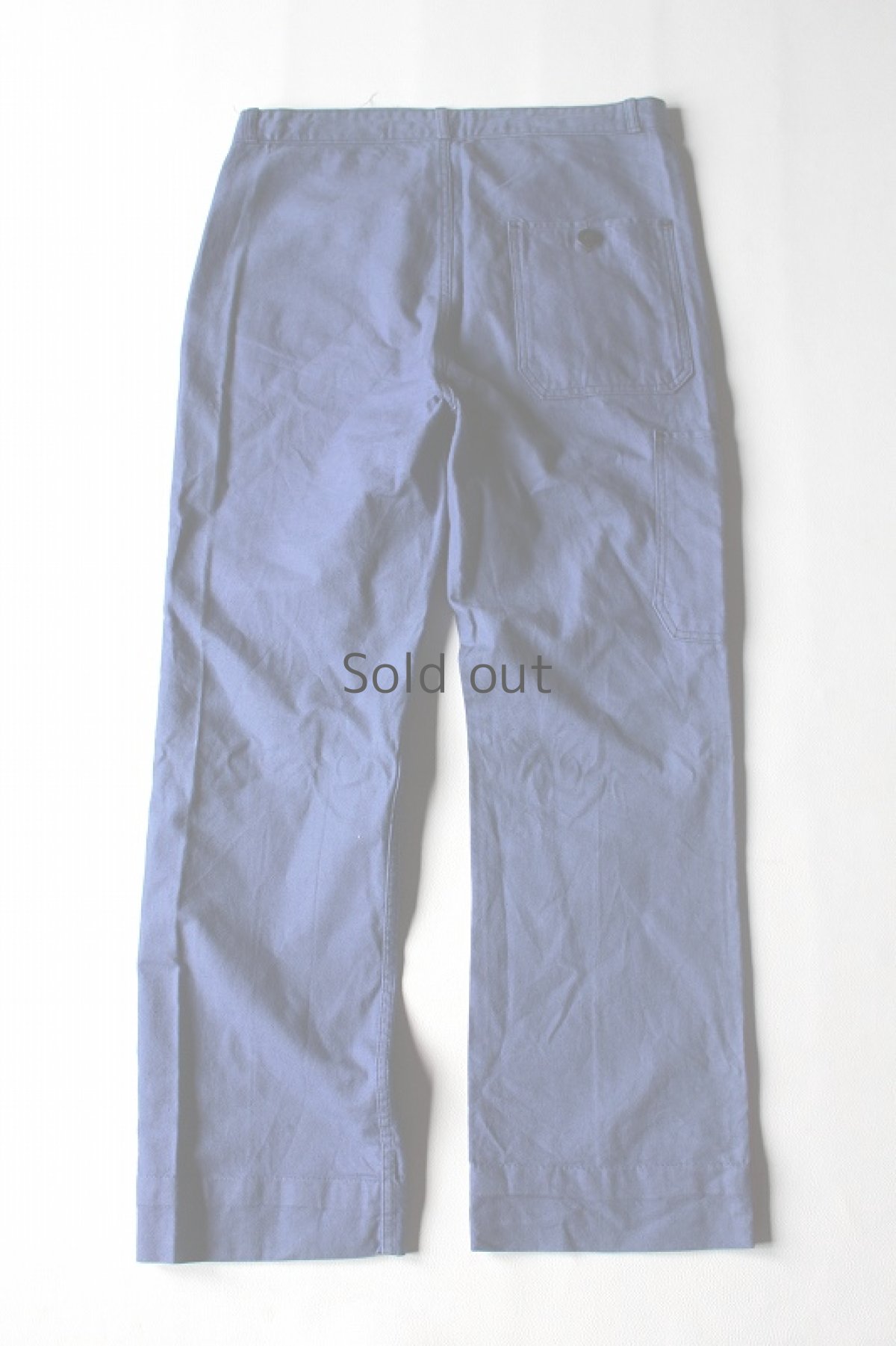 画像2: 【フランス】1970年代のファイヤーマン　ワークパンツ (2)