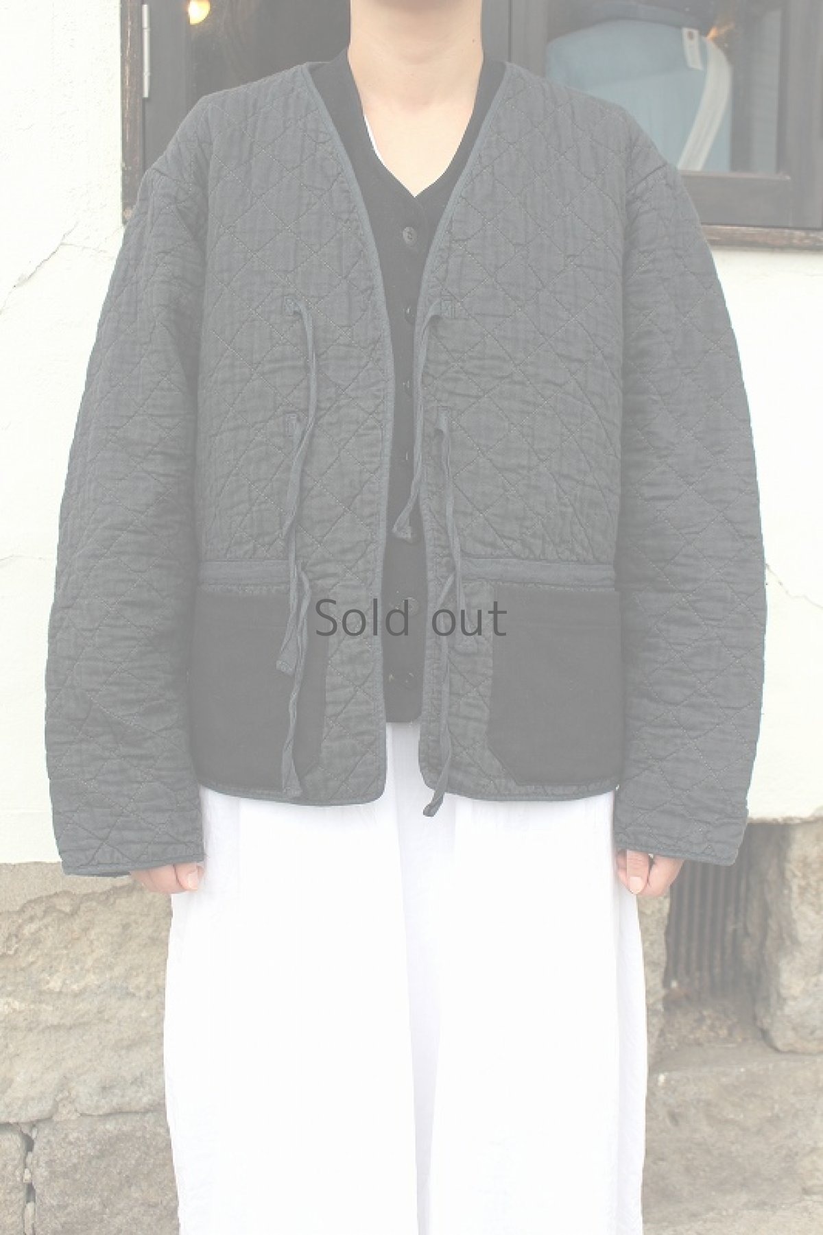 画像3: 【ドイツ】ビンテージ　キルティングコットンジャケット（後付けポケット） (3)