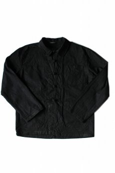 画像2: 【中国】デッドストック　チャイナワークジャケット＆パンツ　セットアップ（黒） (2)