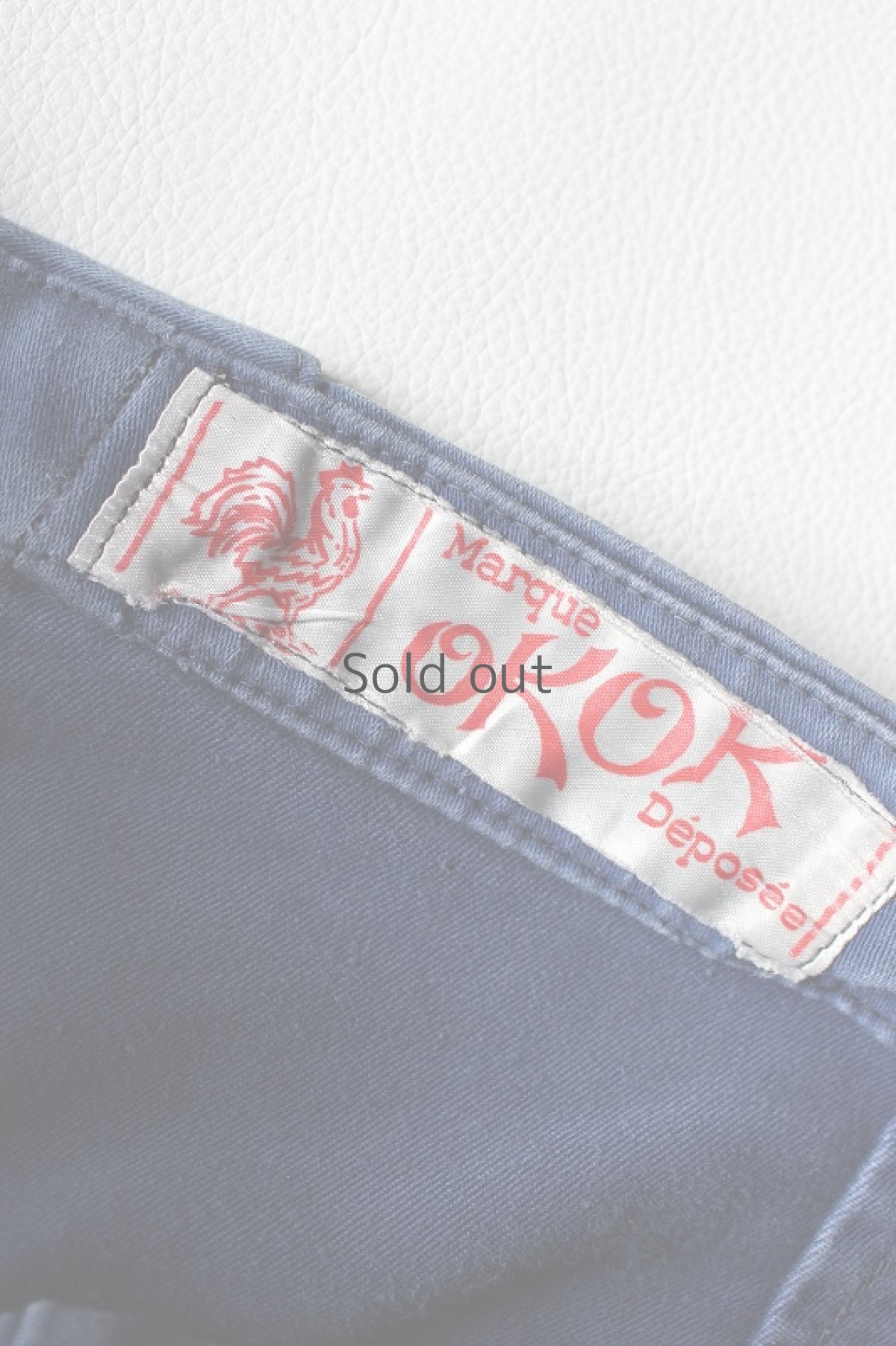 画像3: 【MITSUGU SASAKI】ビンテージリメイク　刺し子パッチワークのモールスキンワークパンツ（OKOK） (3)