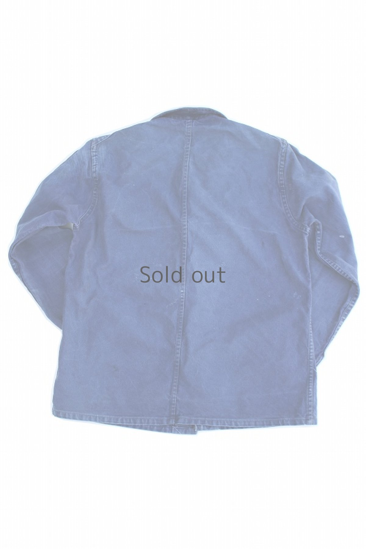 画像2: 【フランス】１９５０年代頃のコットンツイルワークジャケット（Le Cres souple） (2)