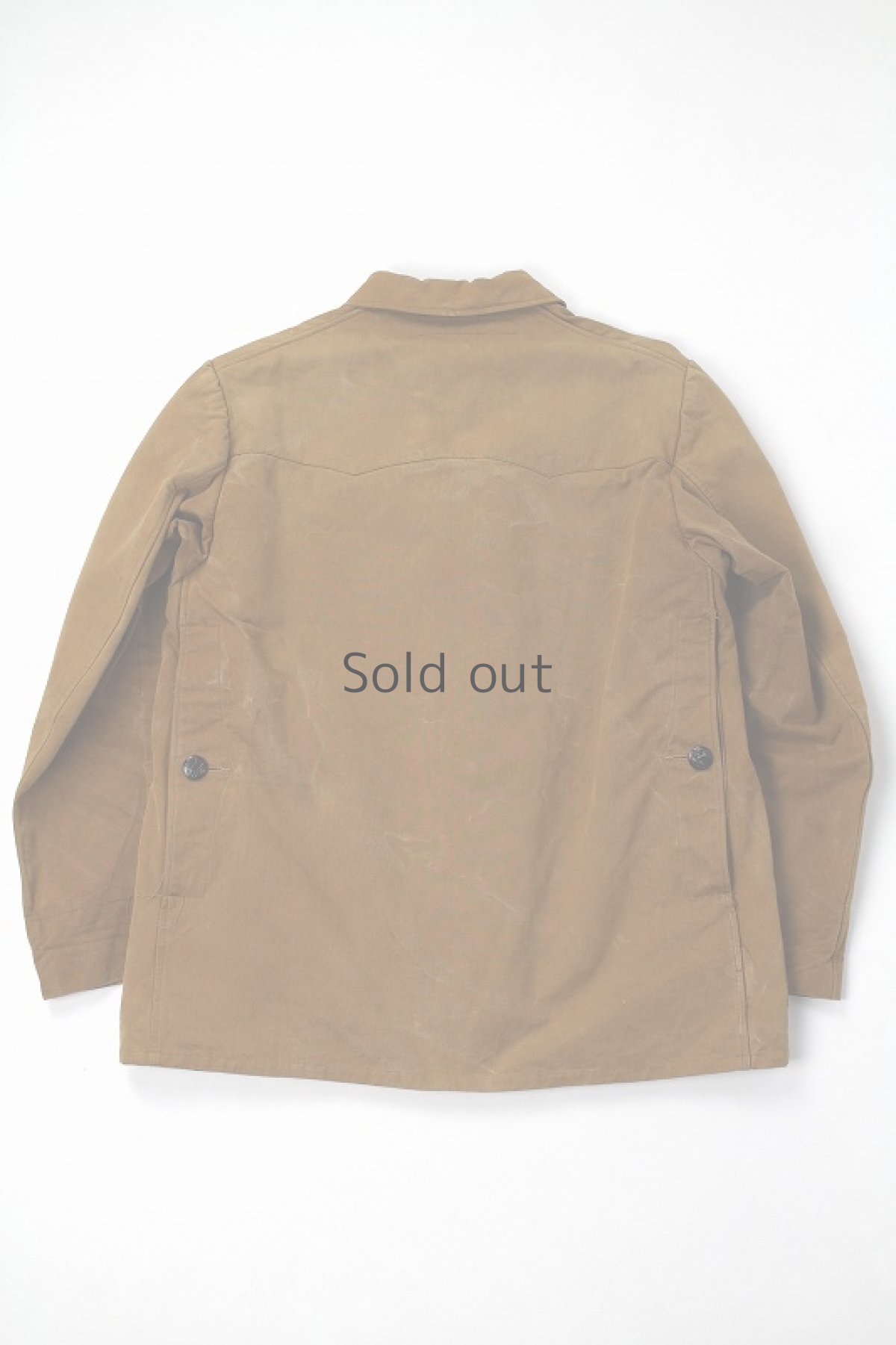 画像2: 【フランス】１９５０年代頃のダック地　動物ボタンハンティングジャケット（MANUFRANCE/COLAM） (2)