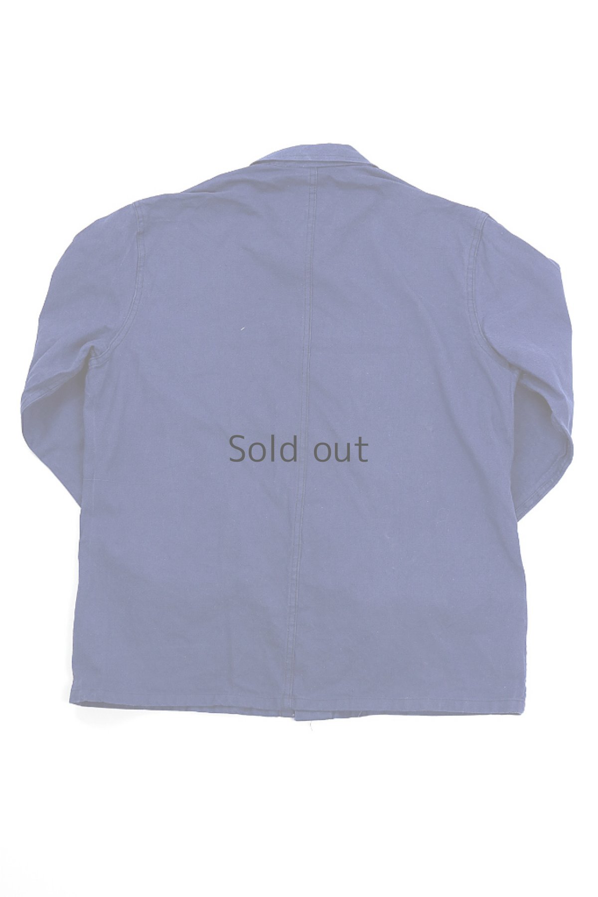 画像2: 【フランス】１９６０年代頃のコットンツイルワークジャケット（MOLINEL） (2)