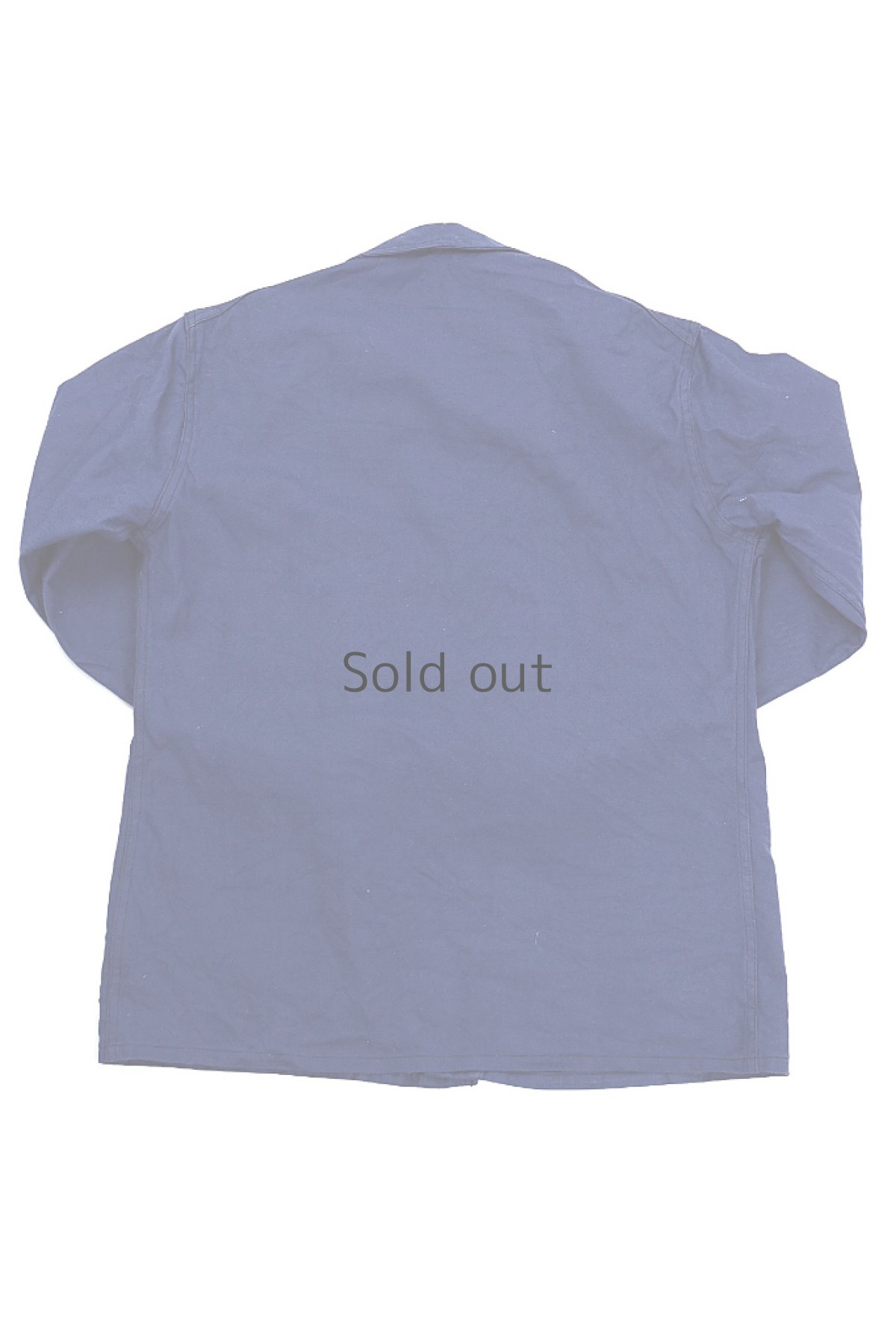 画像2: 【フランス】１９６０年代頃のコットンツイルワークジャケット（ワンウォッシュ） (2)