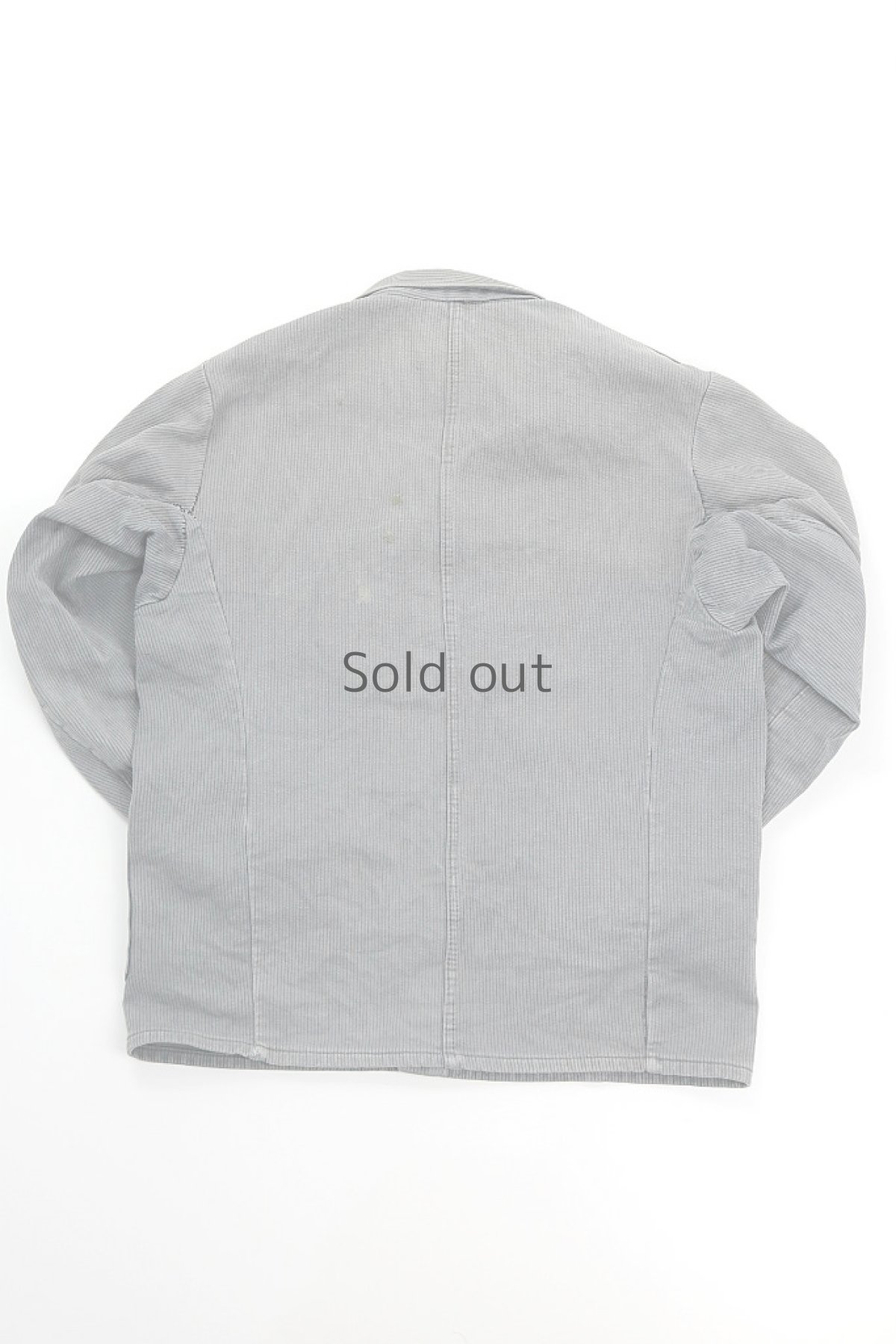 画像2: 【ドイツ】１９６０年代頃のコットンピケワークジャケット（ノッチドラペル） (2)