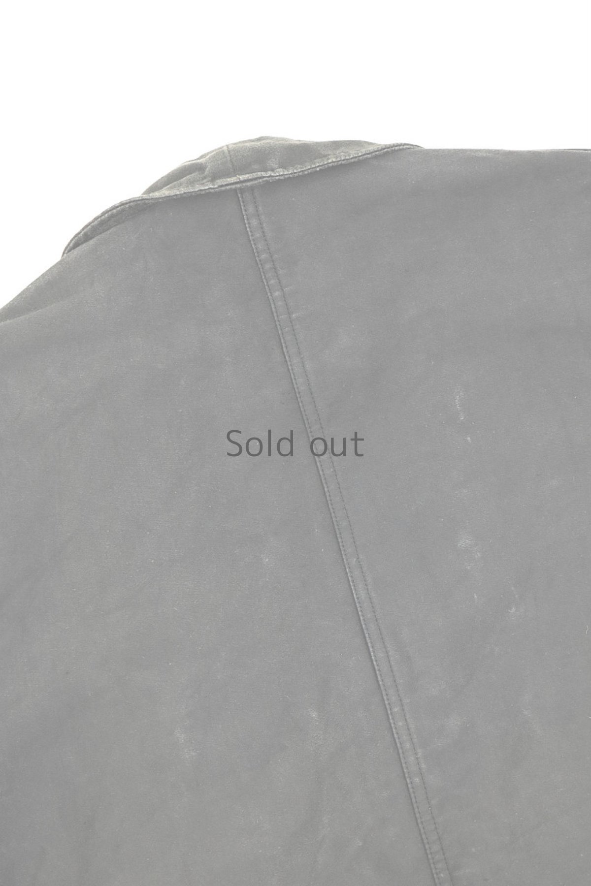 画像9: 【MITSUGU SASAKI】ビンテージリメイク　パッチワークブラックモールスキンワークジャケット（Adolphe Lafont） (9)