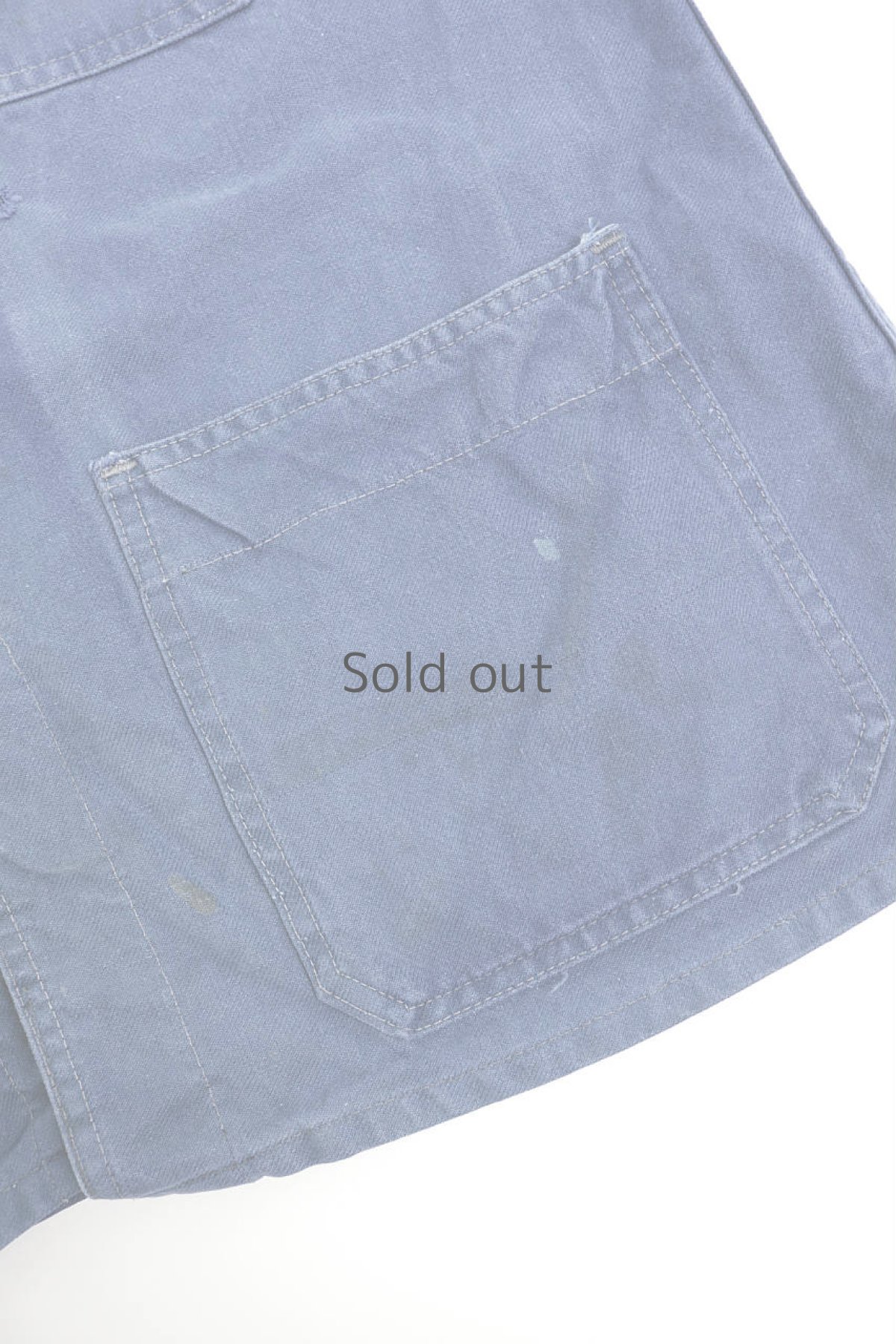 画像8: 【フランス】1960年代頃のブルーコットンワークジャケット（LE DIABLE ROUGE） (8)