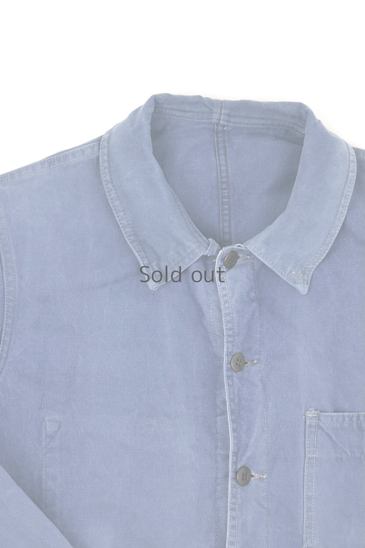 画像5: 【フランス】1960年代頃のブルーコットンワークジャケット（LE DIABLE ROUGE） (5)