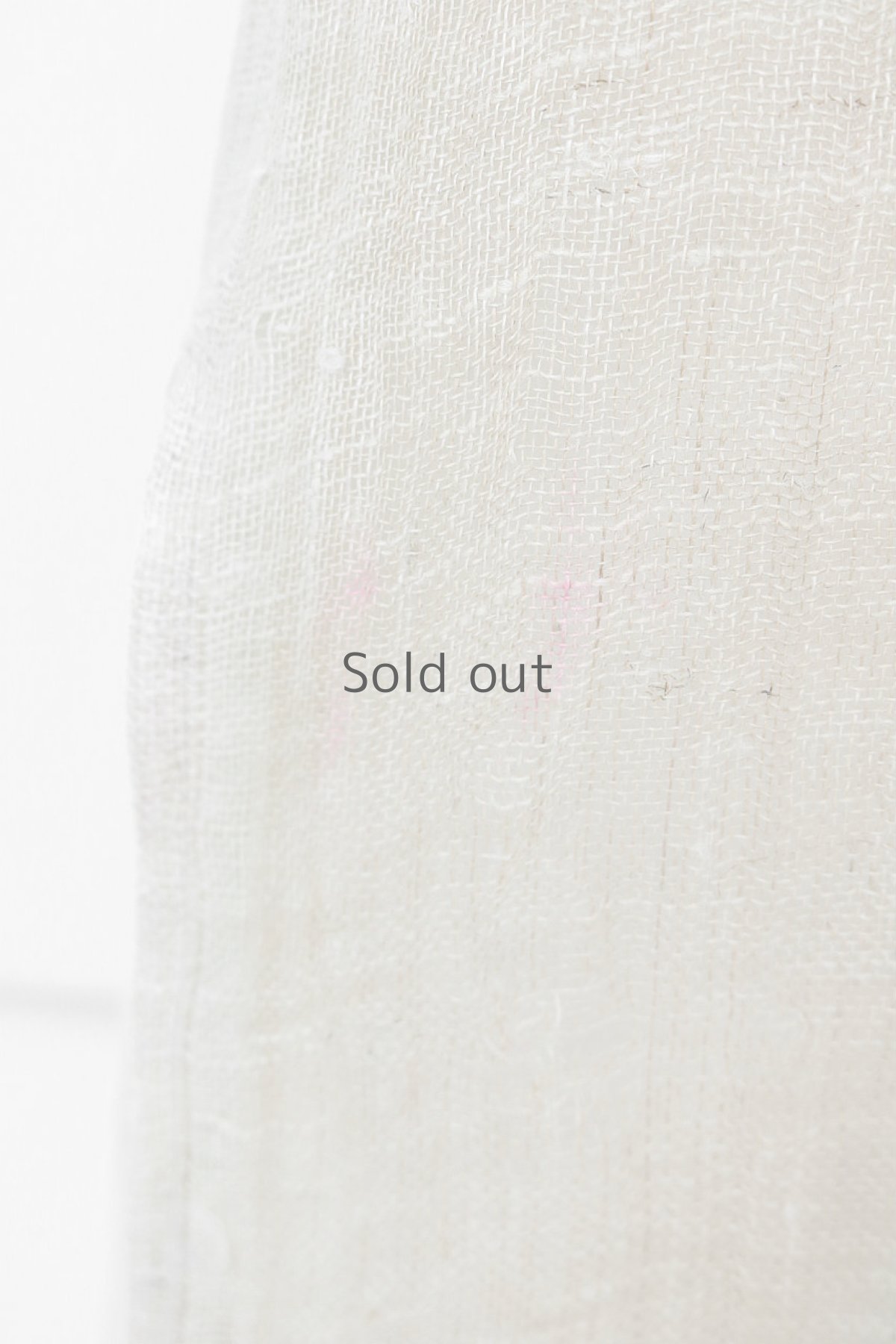 画像16: 【ササキチホ】古布　蚊帳のシースルージャンパースカート (16)