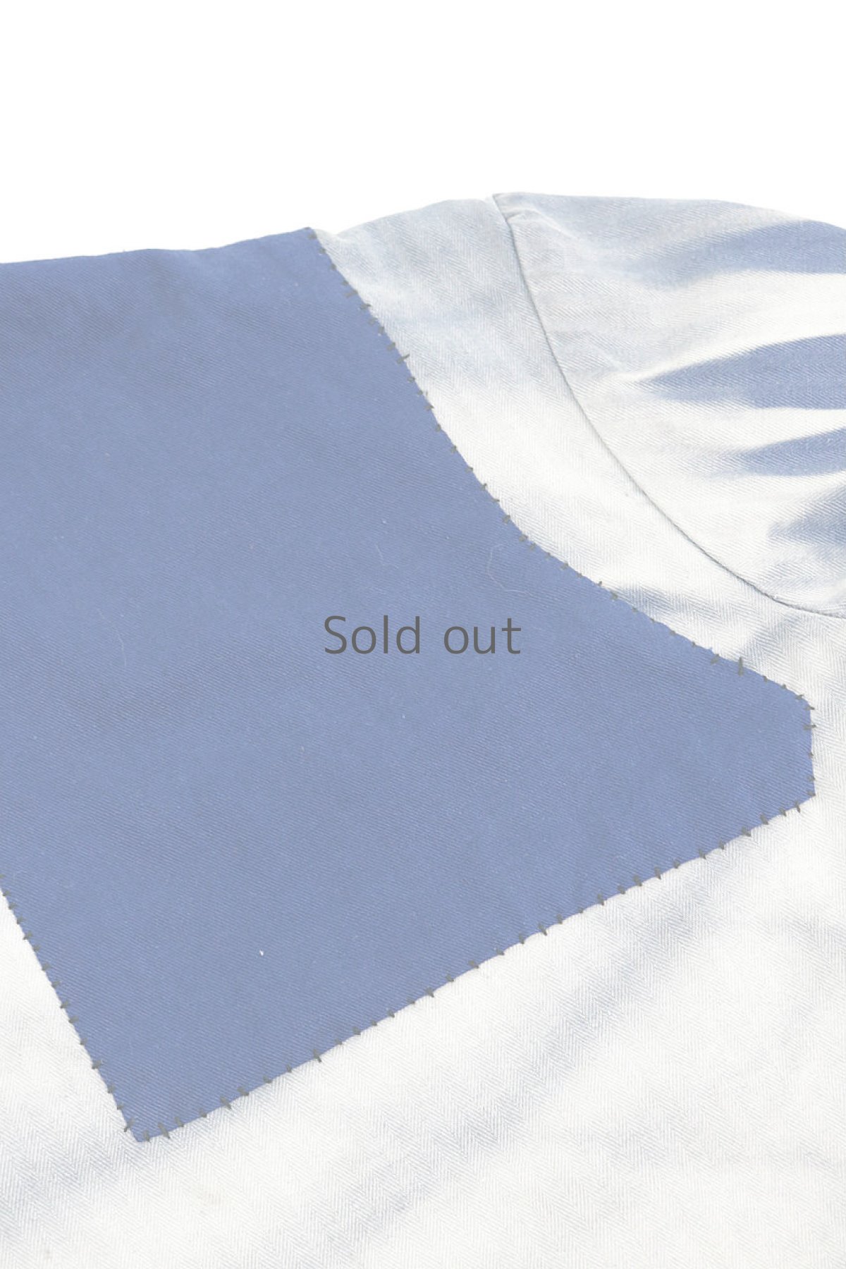 画像13: 【MITSUGU SASAKI】ビンテージリメイク　パッチワーク　ワークジャケット(ブリーチ、色落ち) (13)