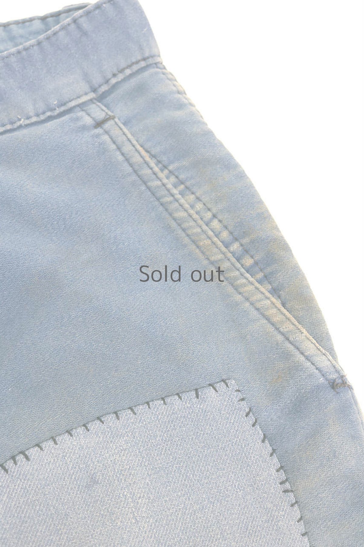 画像9: 【MITSUGU SASAKI】ビンテージ×リメイク　パッチワーク　モールスキンワークパンツ (9)