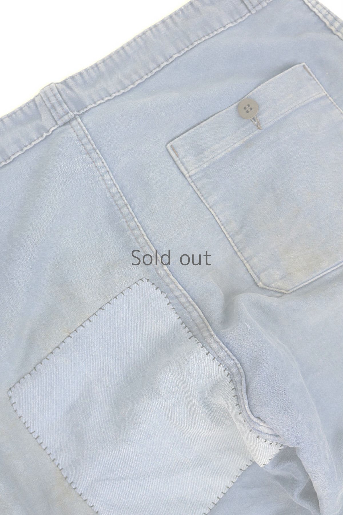 画像14: 【MITSUGU SASAKI】ビンテージ×リメイク　パッチワーク　モールスキンワークパンツ (14)