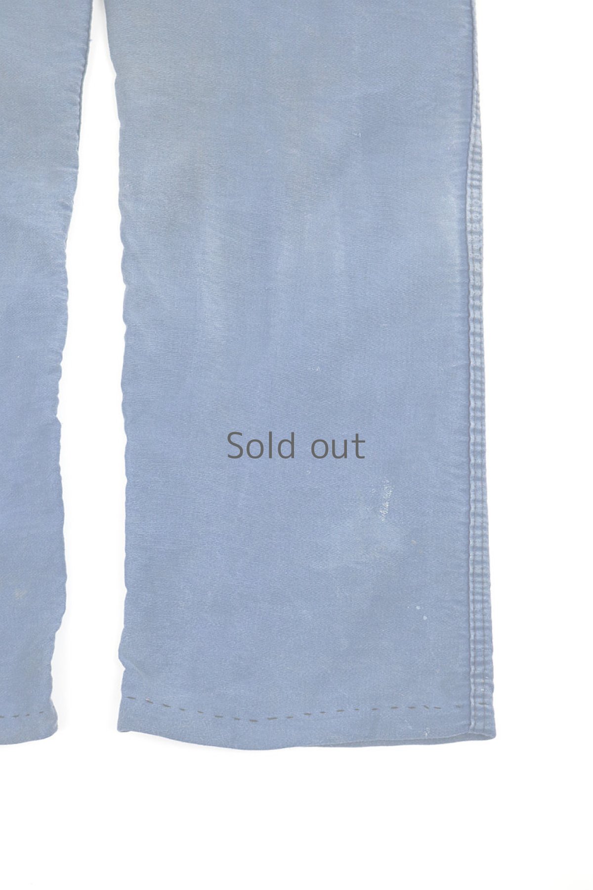 画像12: 【MITSUGU SASAKI】ビンテージ×リメイク　パッチワーク　モールスキンワークパンツ (12)