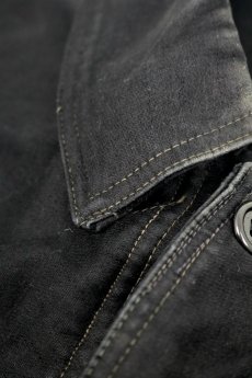 画像7: 【フランス】1950年代頃のブラックモールスキンワークジャケット（Pubure & Peverchere） (7)
