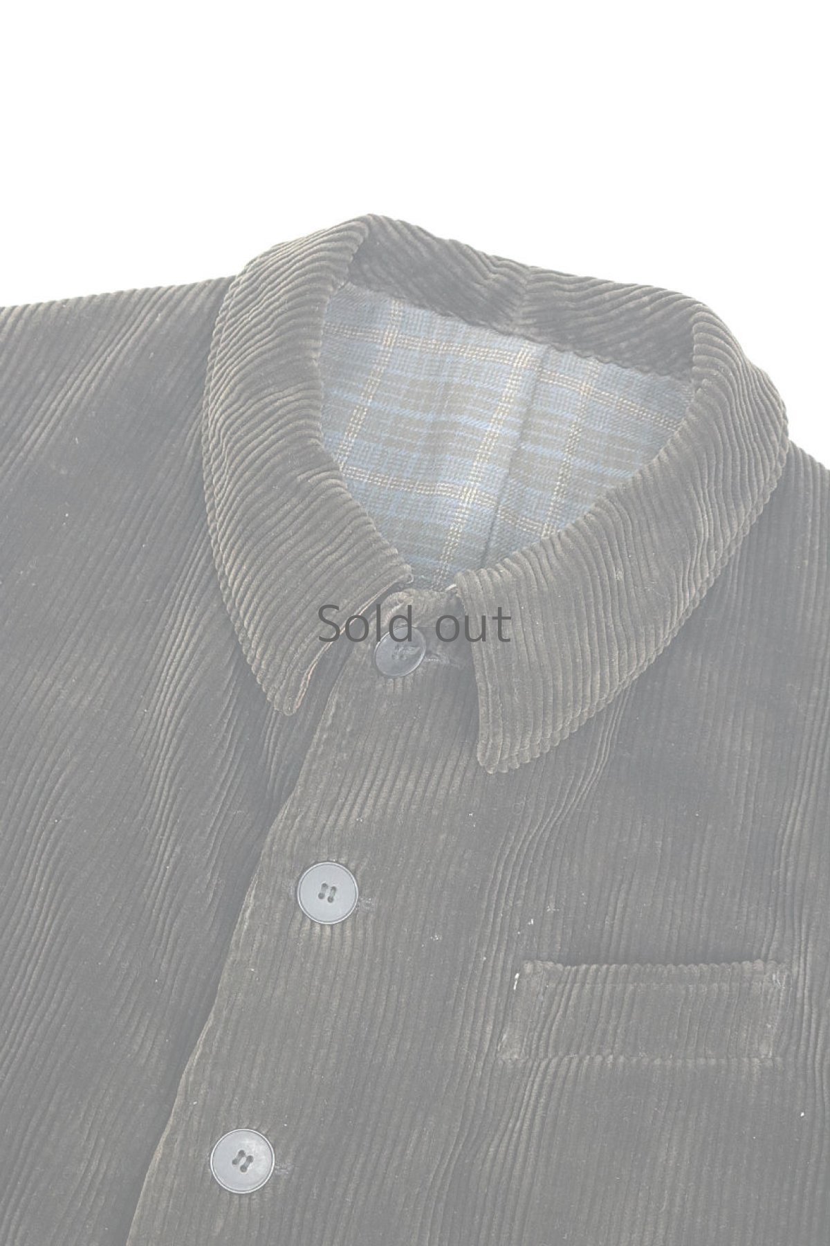 画像3: 【フランス】1950年代頃の太畝コーデュロイ　ファーマーズジャケット（LE MONT ST MICHEL） (3)