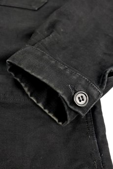 画像6: 【フランス】1950年代頃のブラックモールスキンワークジャケット（Pubure & Peverchere） (6)