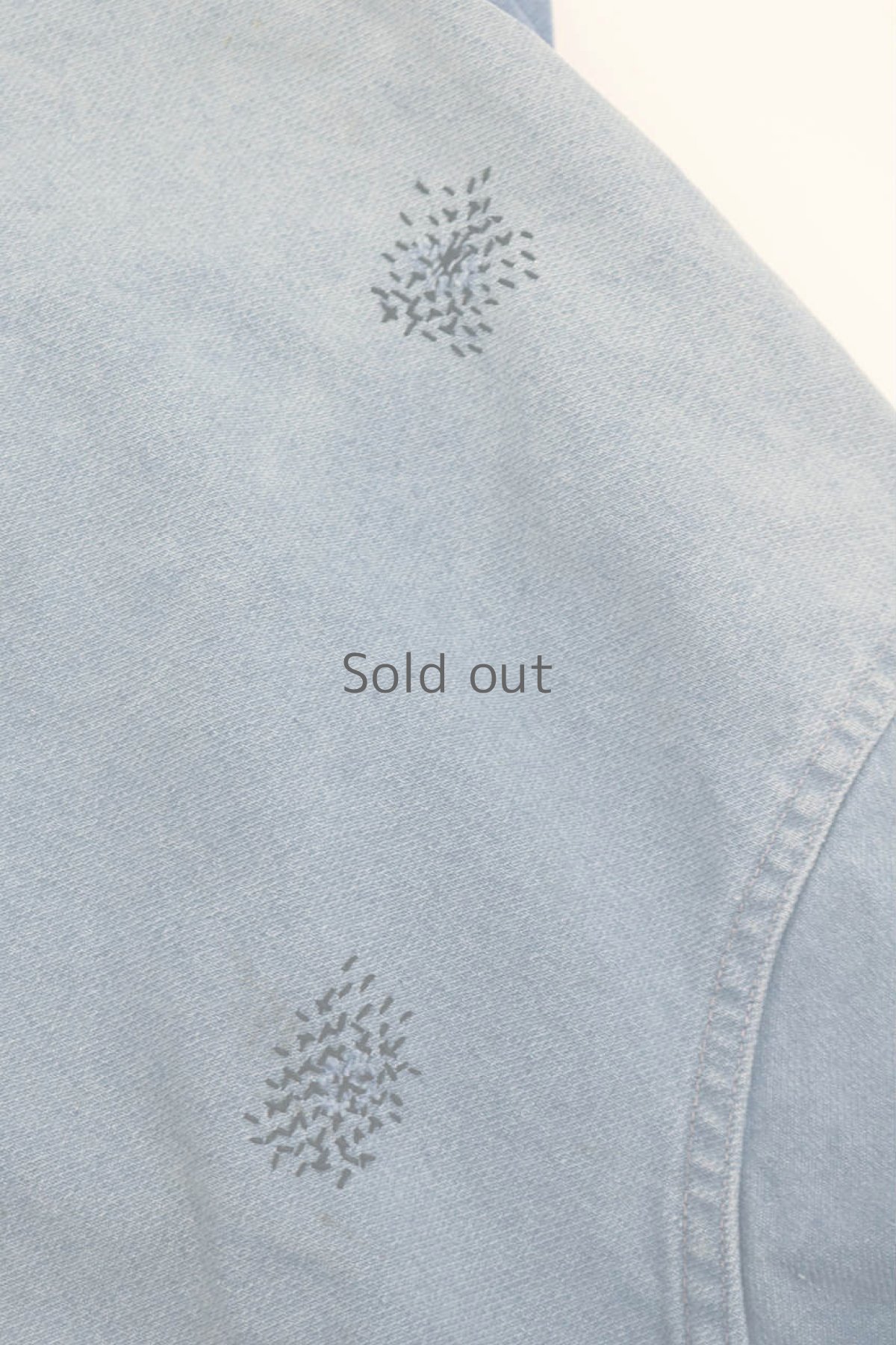 画像11: 【MITSUGU SASAKI】ビンテージリメイク　パッチワーク　ワークジャケット(汚れあり) (11)