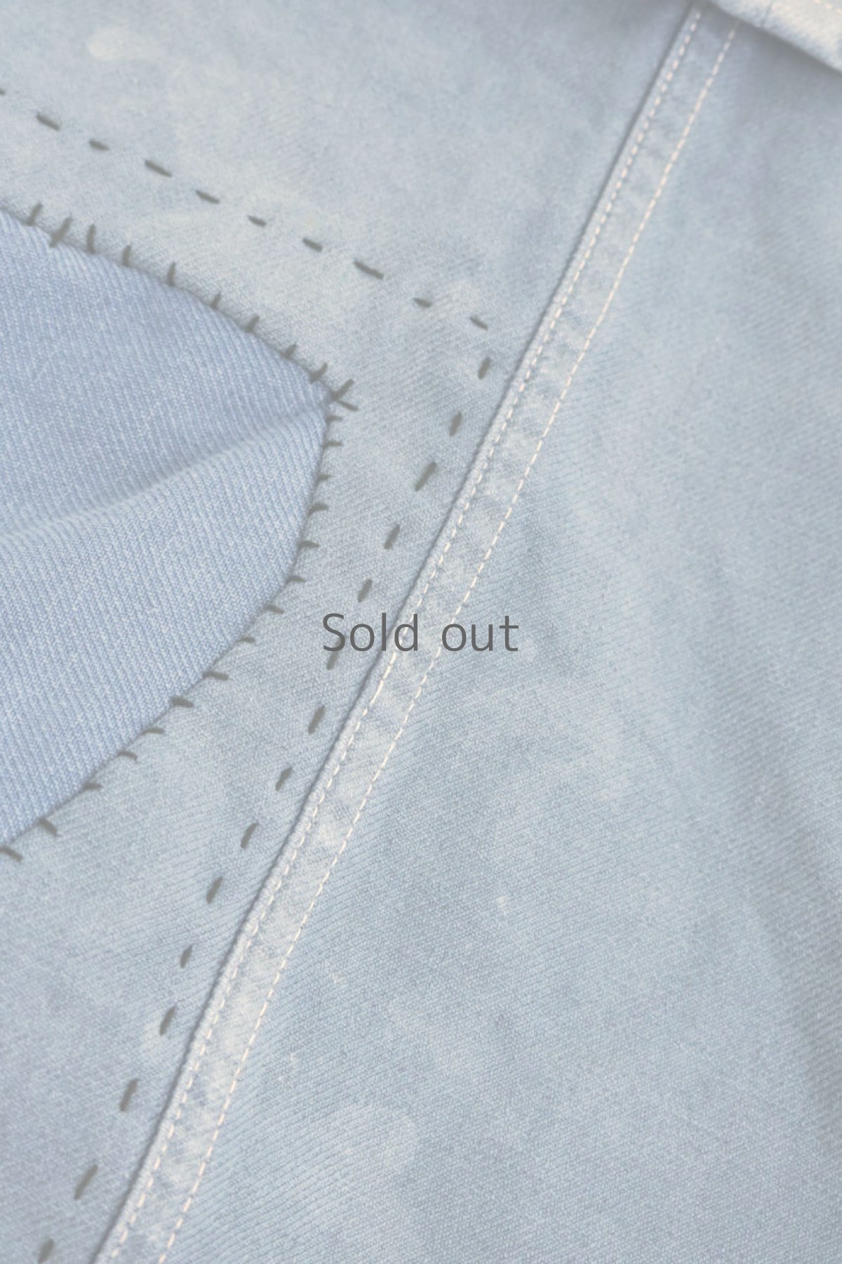 画像12: 【MITSUGU SASAKI】ビンテージリメイク　パッチワーク　ワークジャケット(ペンキ汚れ) (12)