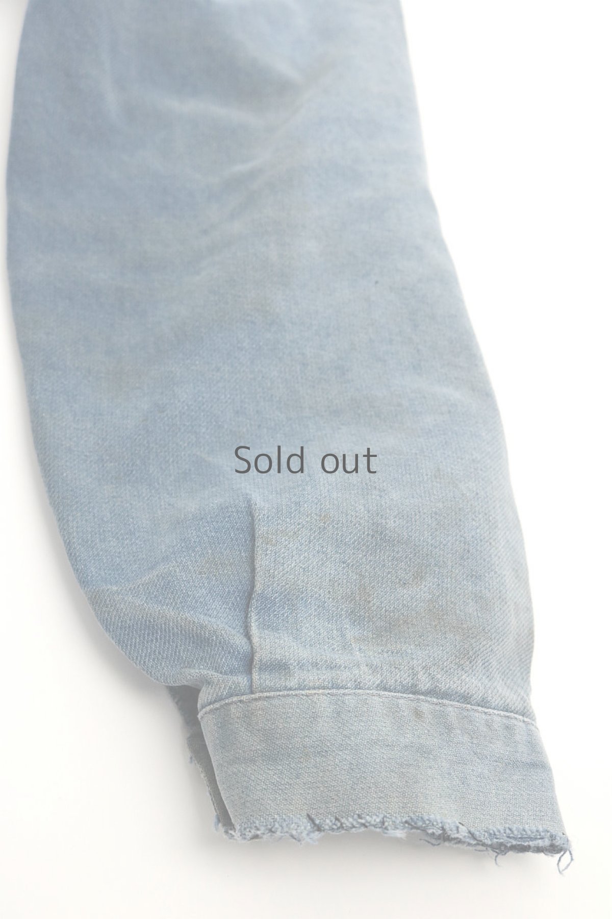 画像8: 【MITSUGU SASAKI】ビンテージリメイク　パッチワーク　ワークジャケット(汚れあり) (8)