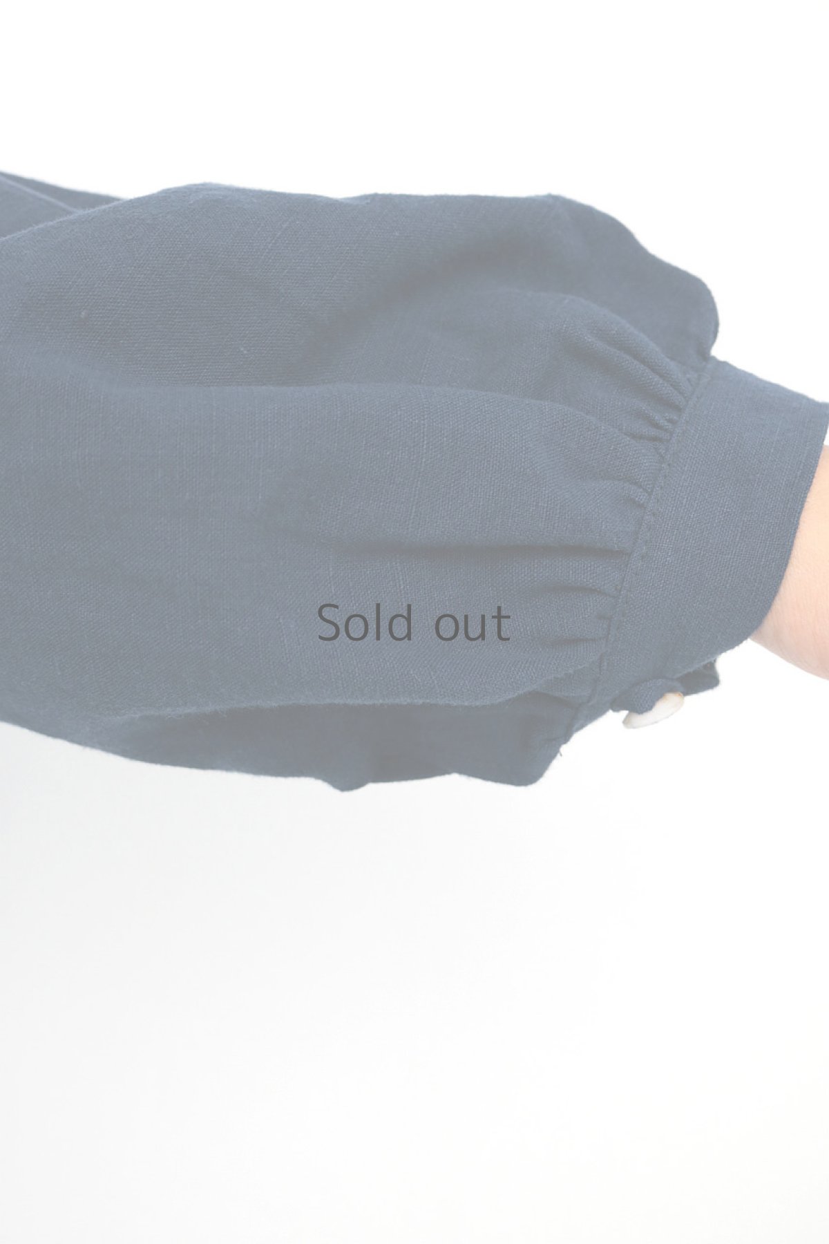 画像8: 【ササキチホ】インスピレーション　スモックシャツドレス（青藍色染め） (8)