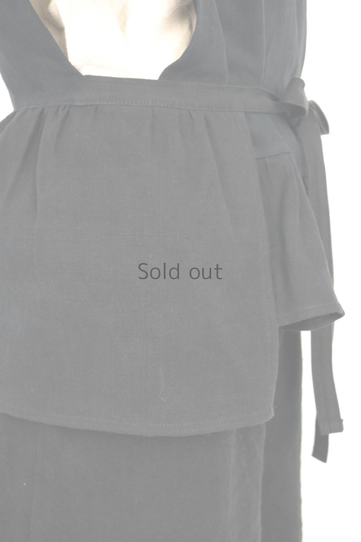 画像8: 【ササキチホ】インスピレーション　シザーエプロントップス（青藍色） (8)