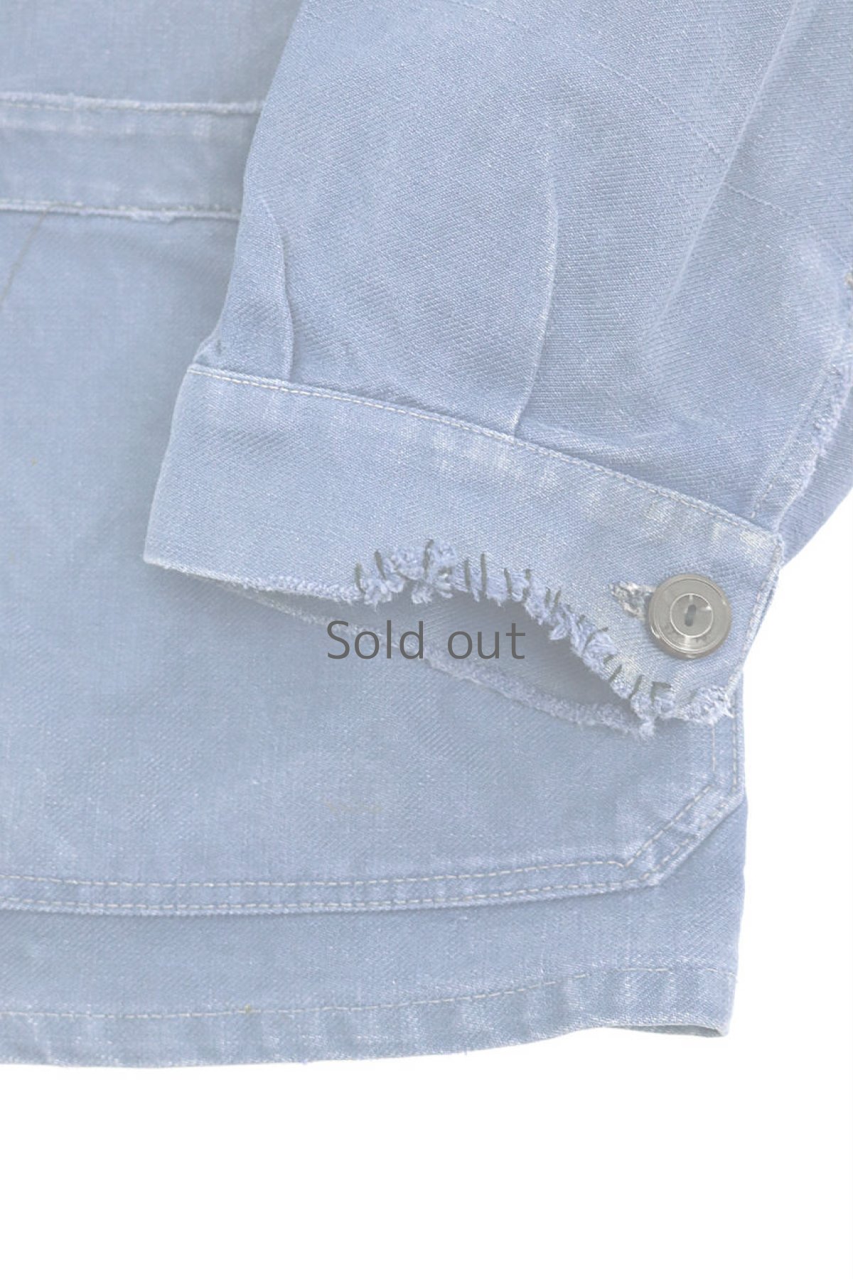 画像9: 【フランス】1950年代頃のブルーコットンワークジャケット（AU FUSIL） (9)