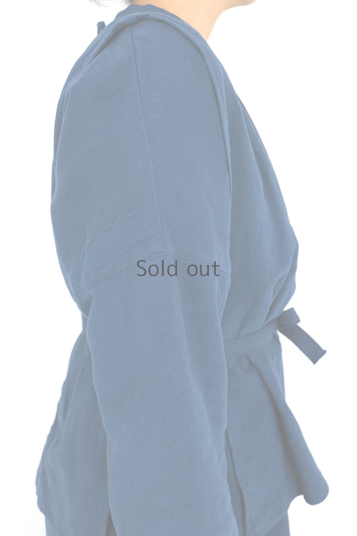 画像11: 【ササキチホ】インスピレーション　修道女のドレス（青藍色染め） (11)